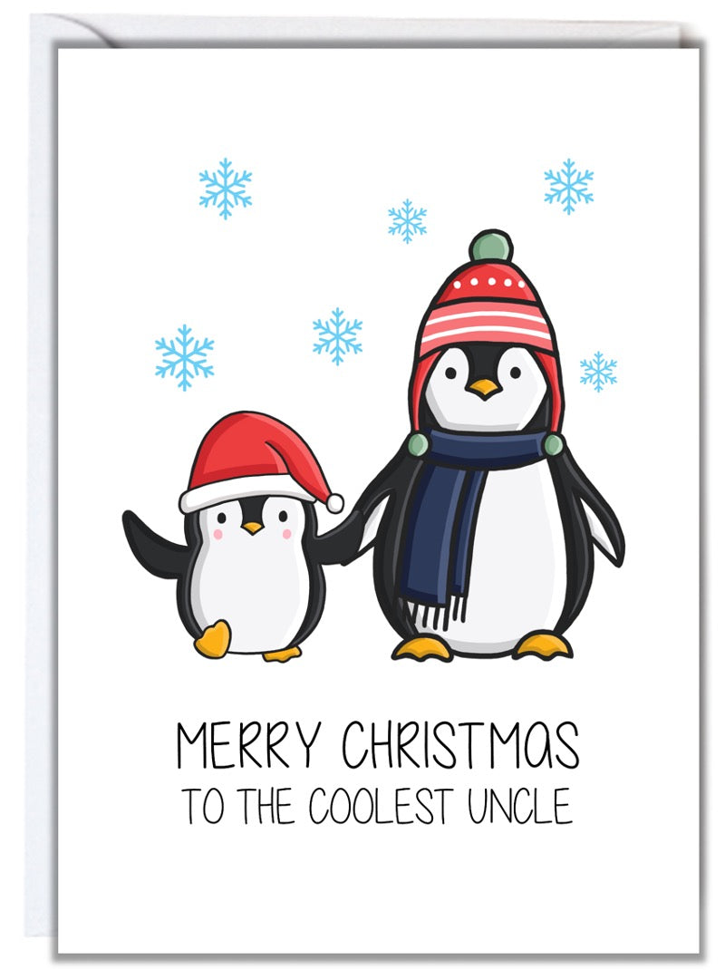 Coolest Uncle Christmas Card
