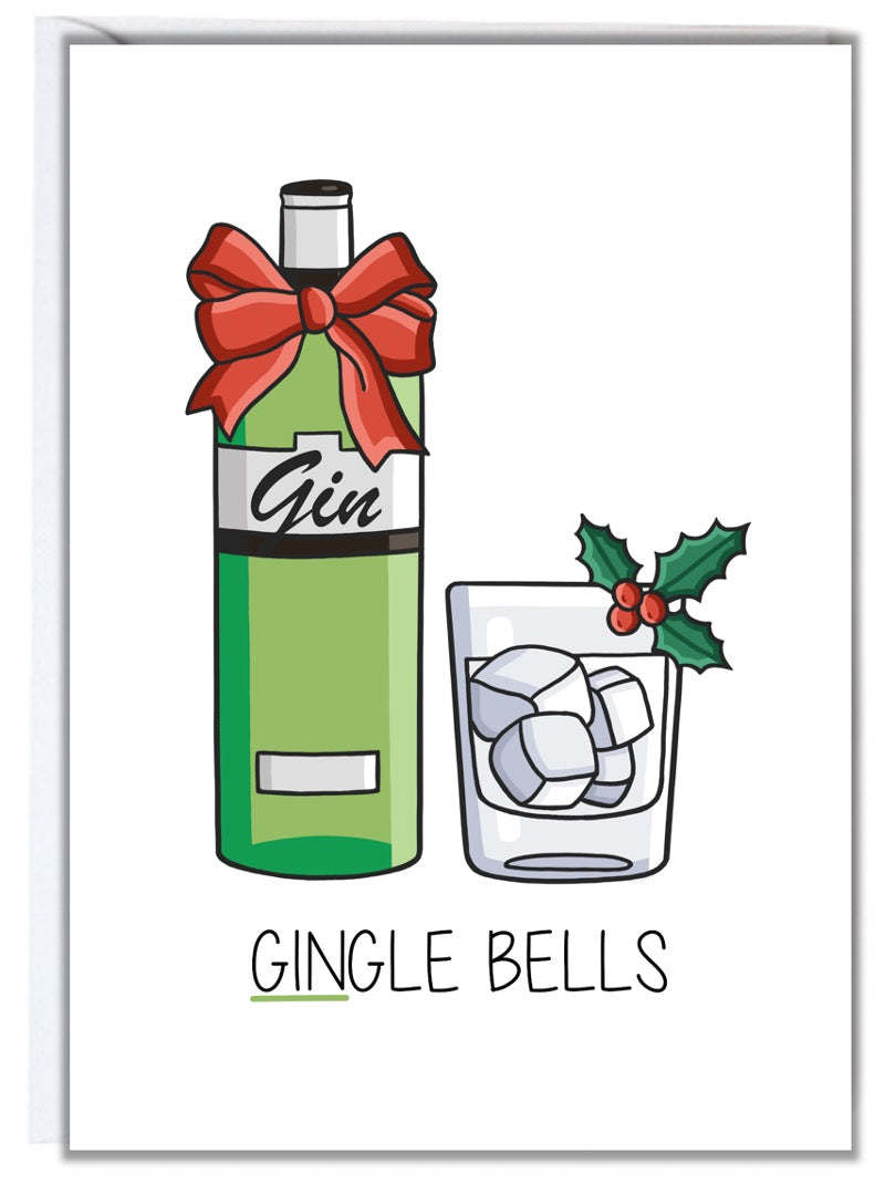 Gingle Bells Christmas Card