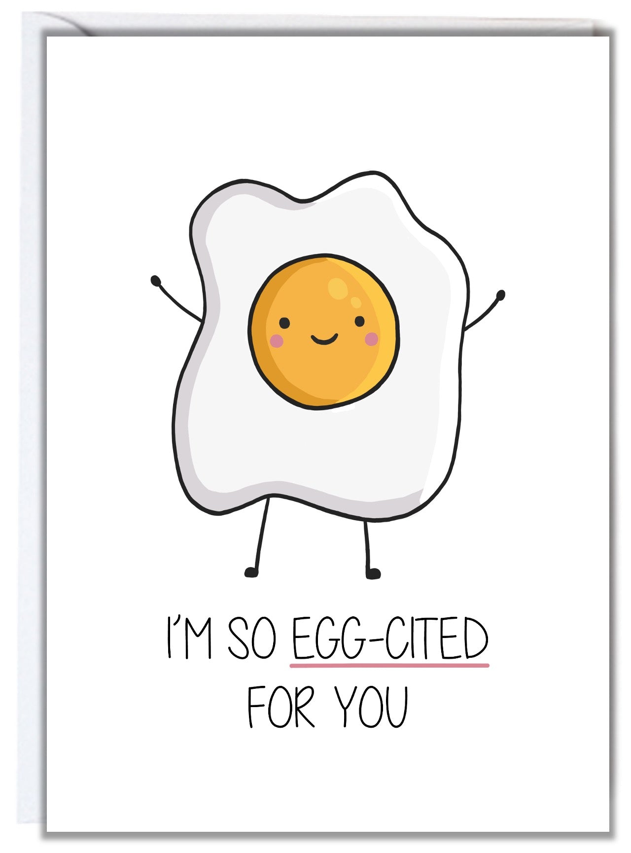 Egg-Cited Congratulations Card