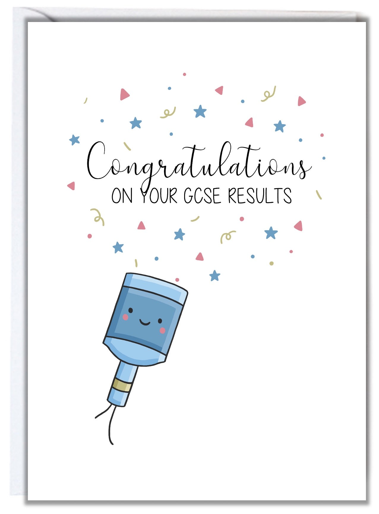 GCSE Exam Results Card