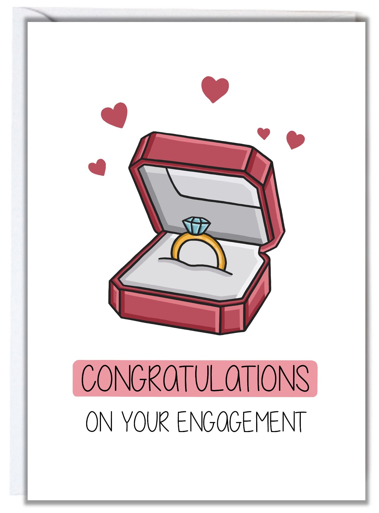 Ring Engagement Card