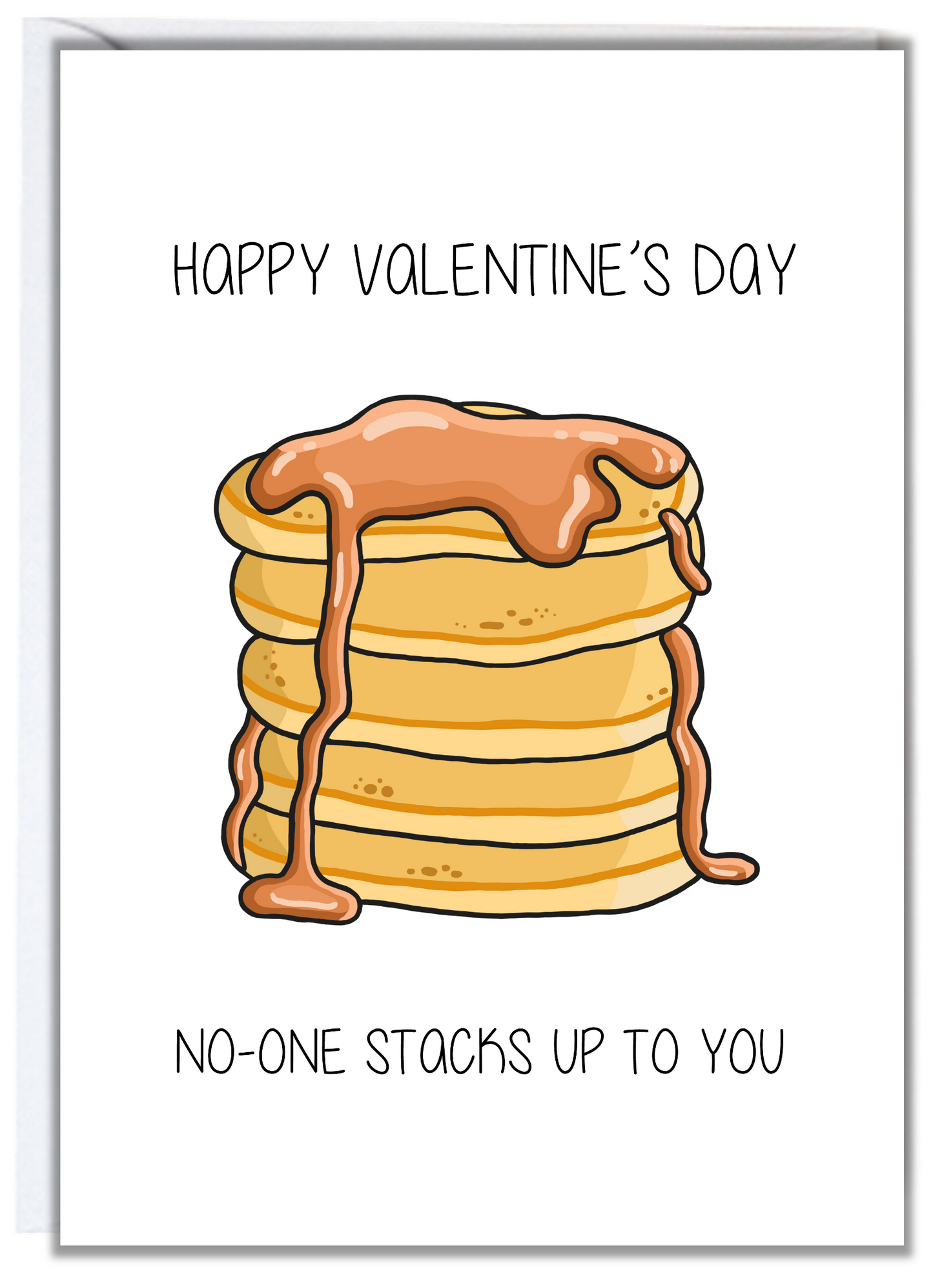 No-One Stacks Up To You Valentine's Day Card