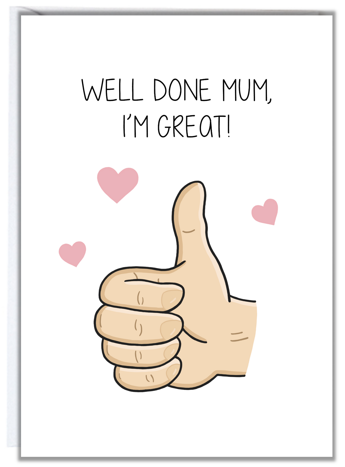 Thumbs Up Mother's Day Card