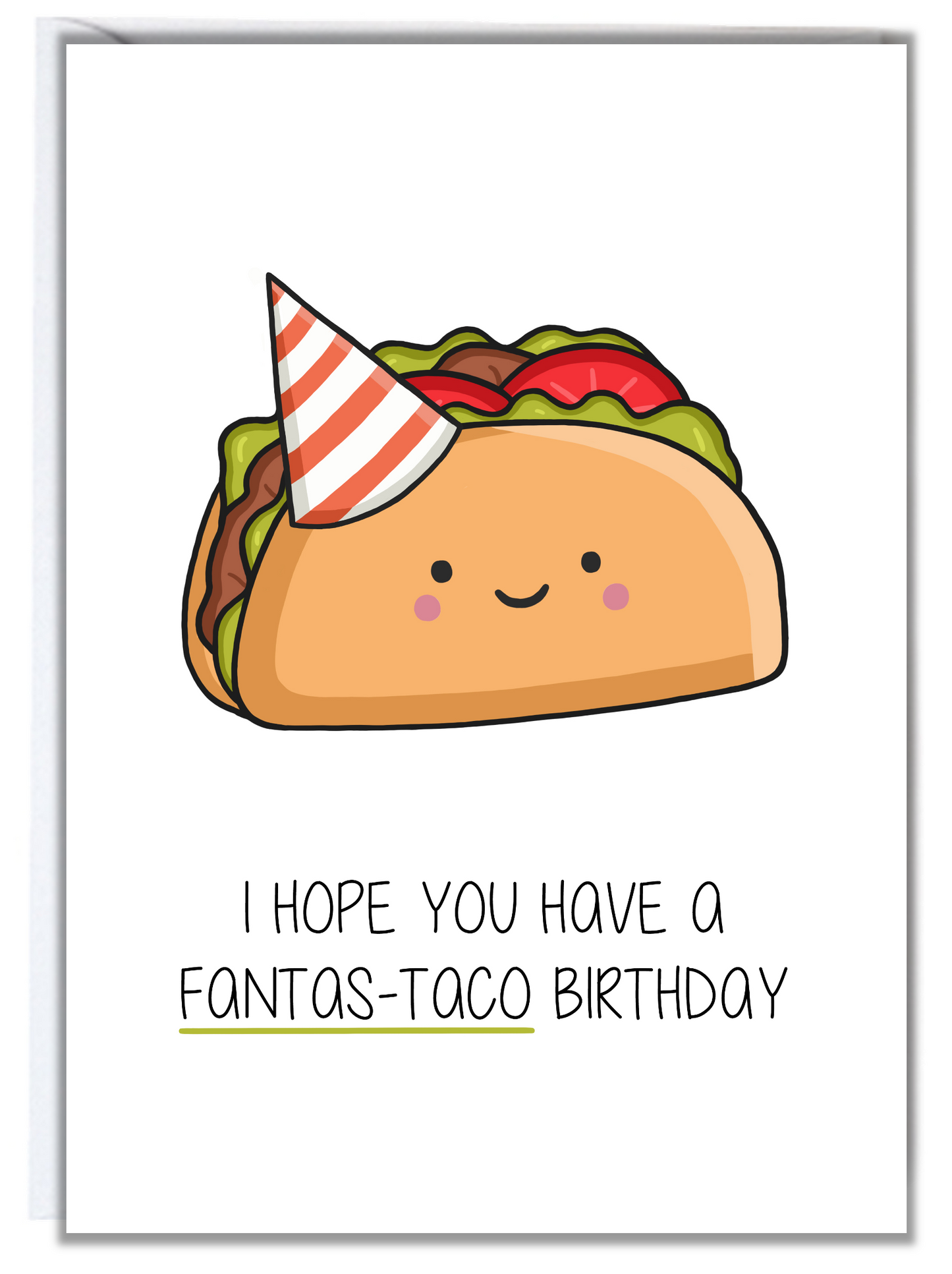 Taco Birthday Card