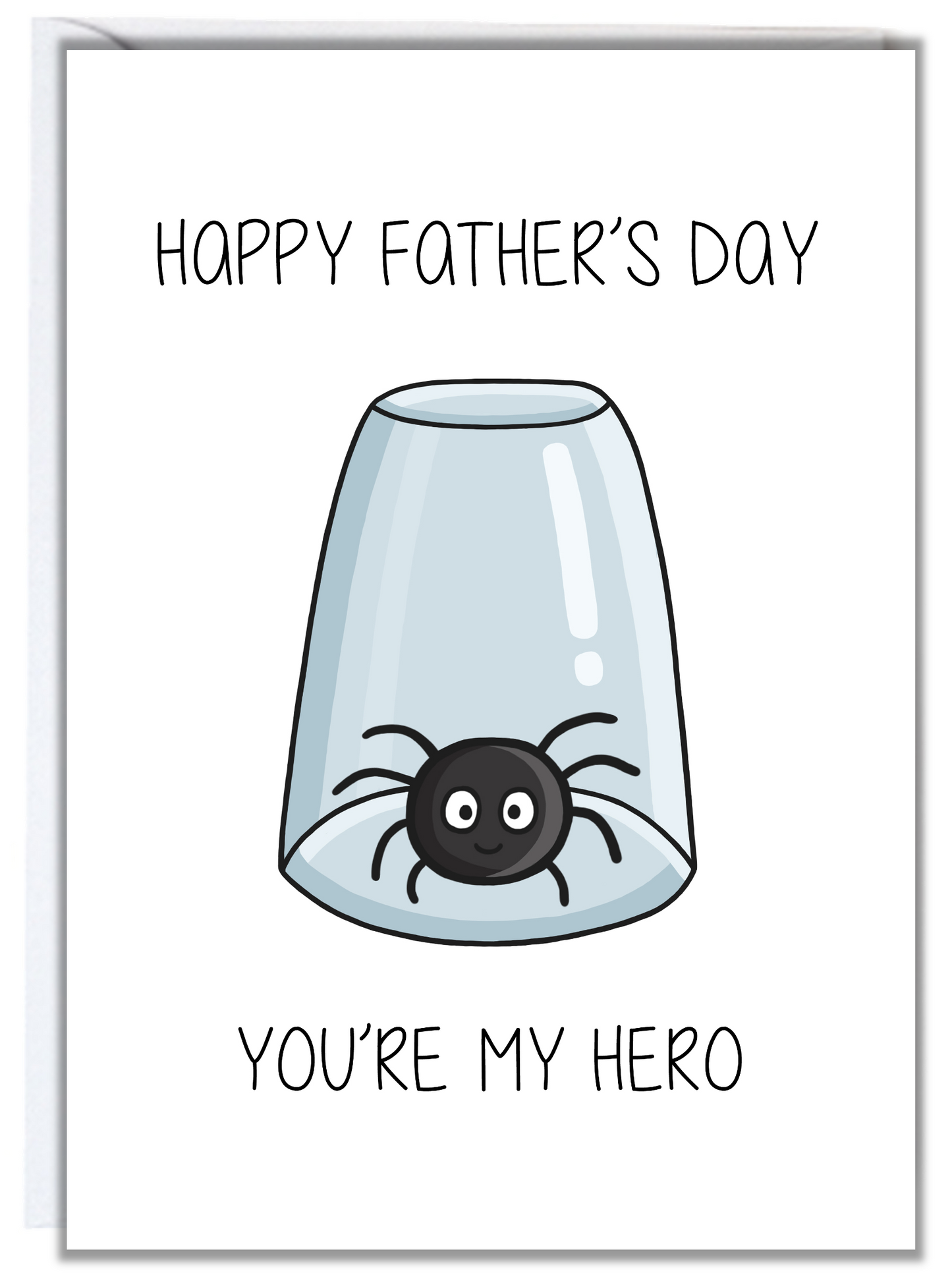 You're My Hero Father's Day Card