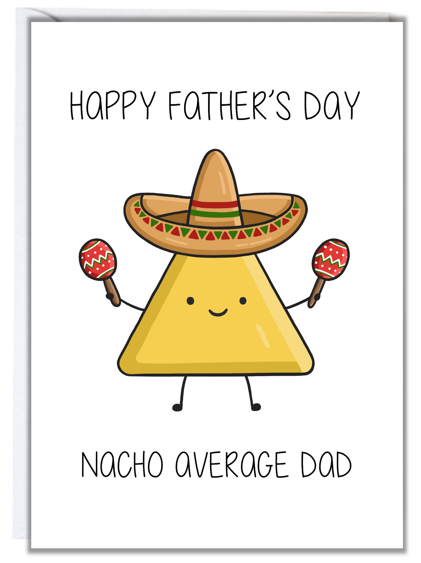 Nacho Average Father's Day Card