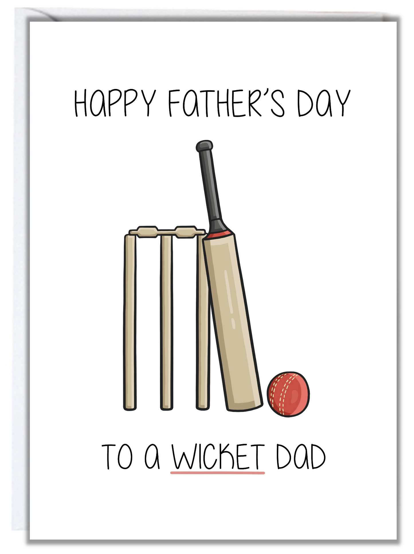 Wicket Dad Father's Day Card