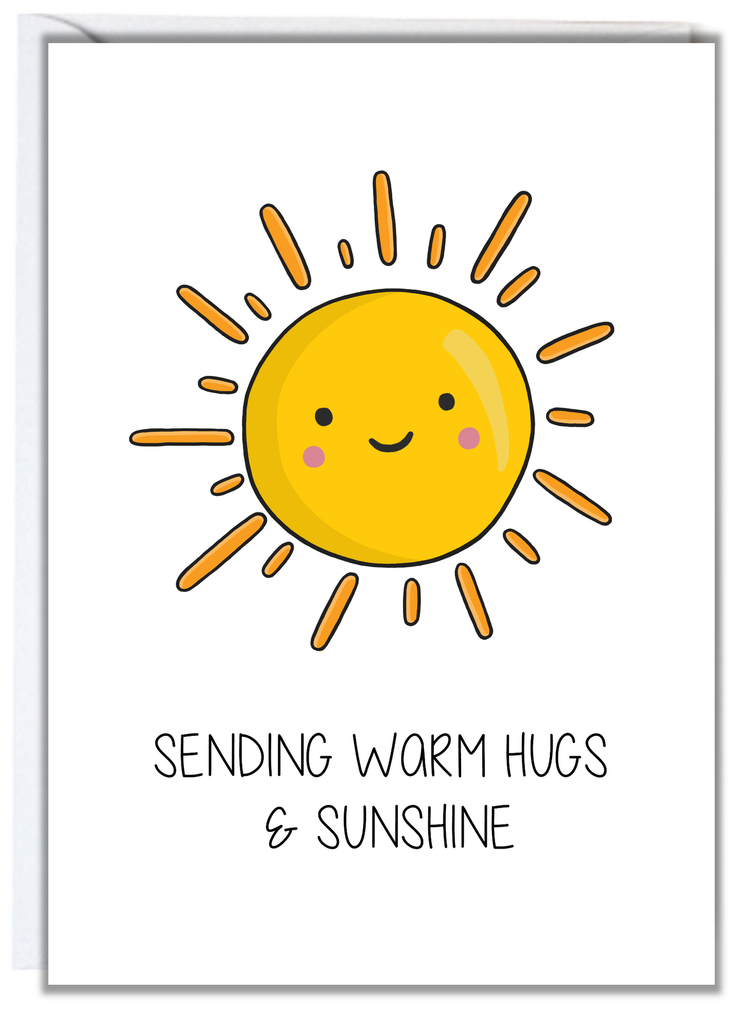 Warm Hugs & Sunshine Card