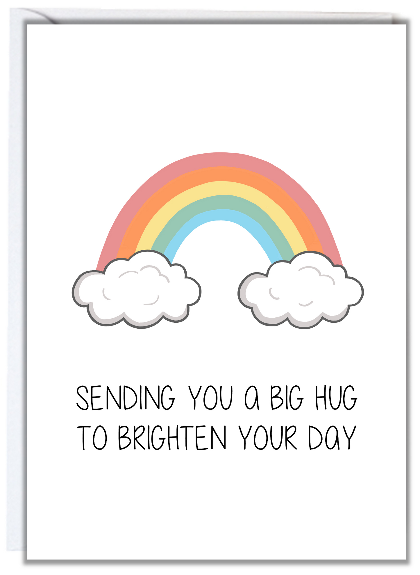 Rainbow Thinking of You Card