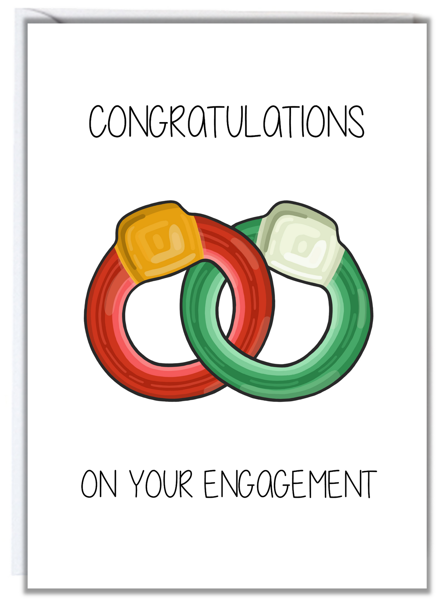 Sweet Engagement Card
