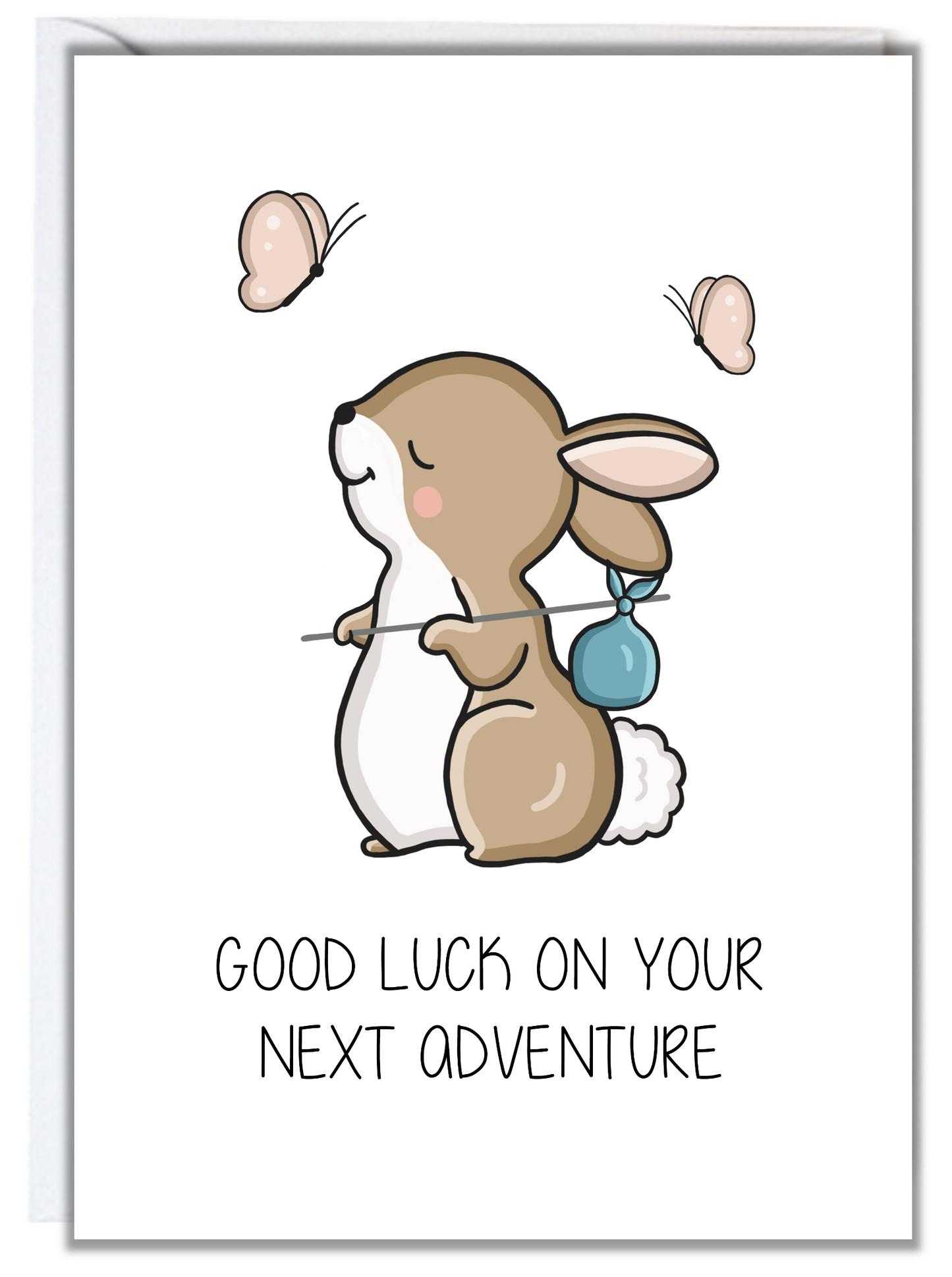 Good Luck Next Adventure Card