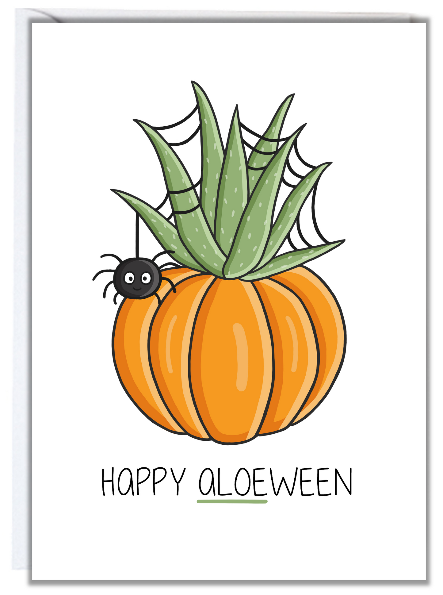Happy Aloeween Card