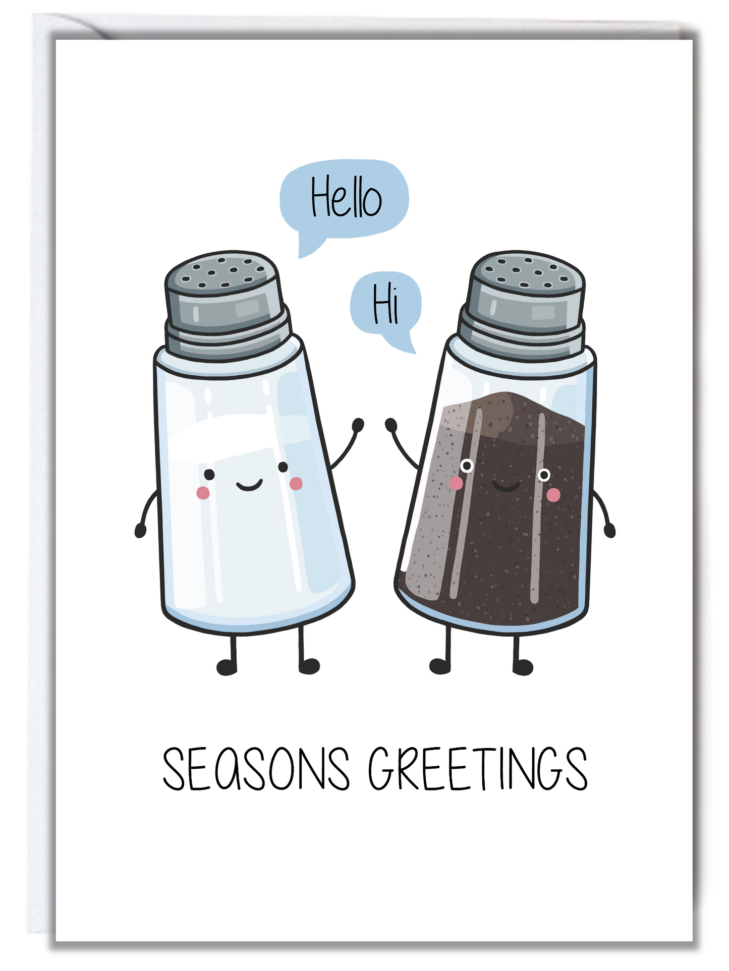 Seasons Greetings Christmas Card