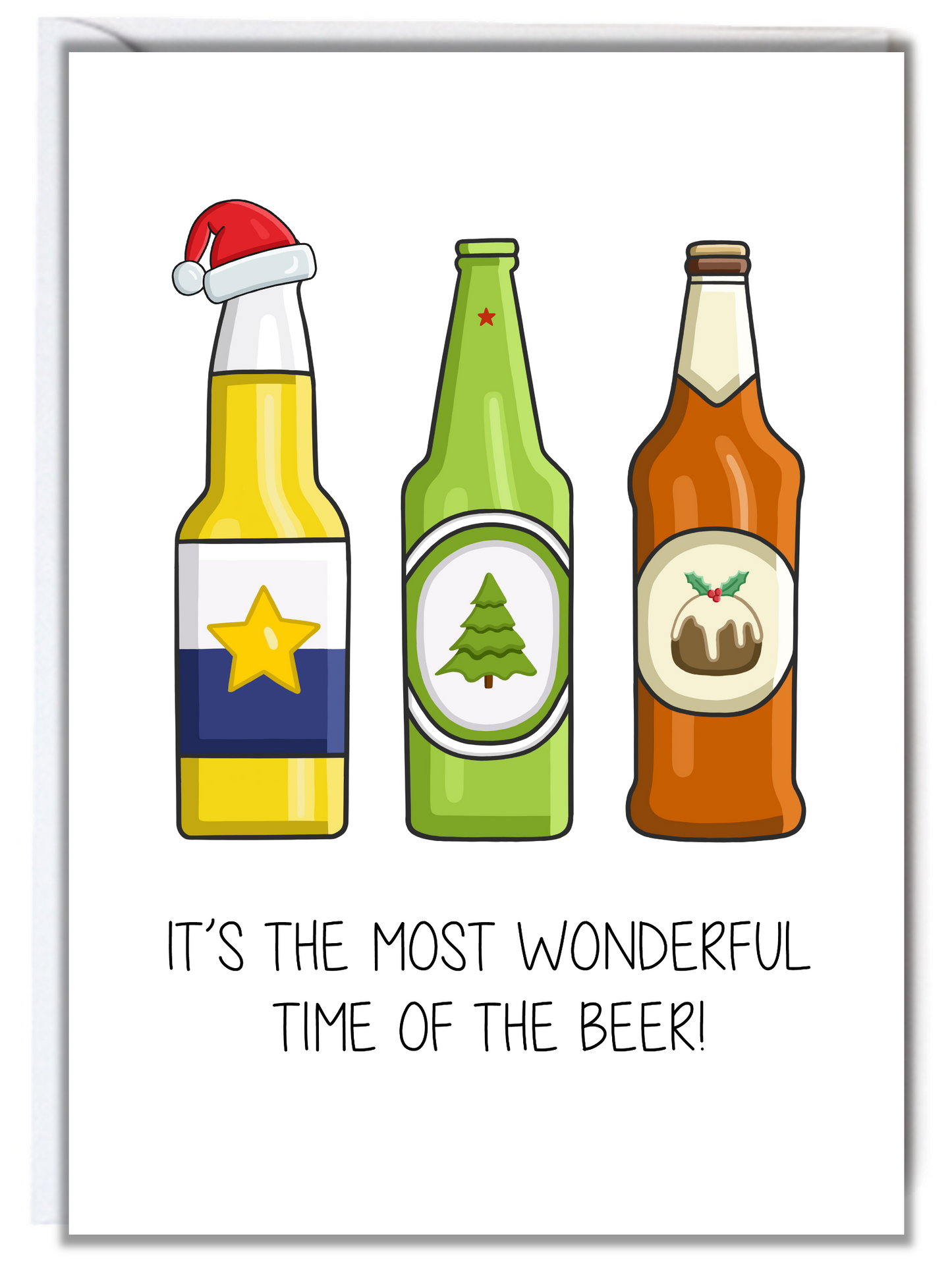 Wonderful Time of the Beer Christmas Card