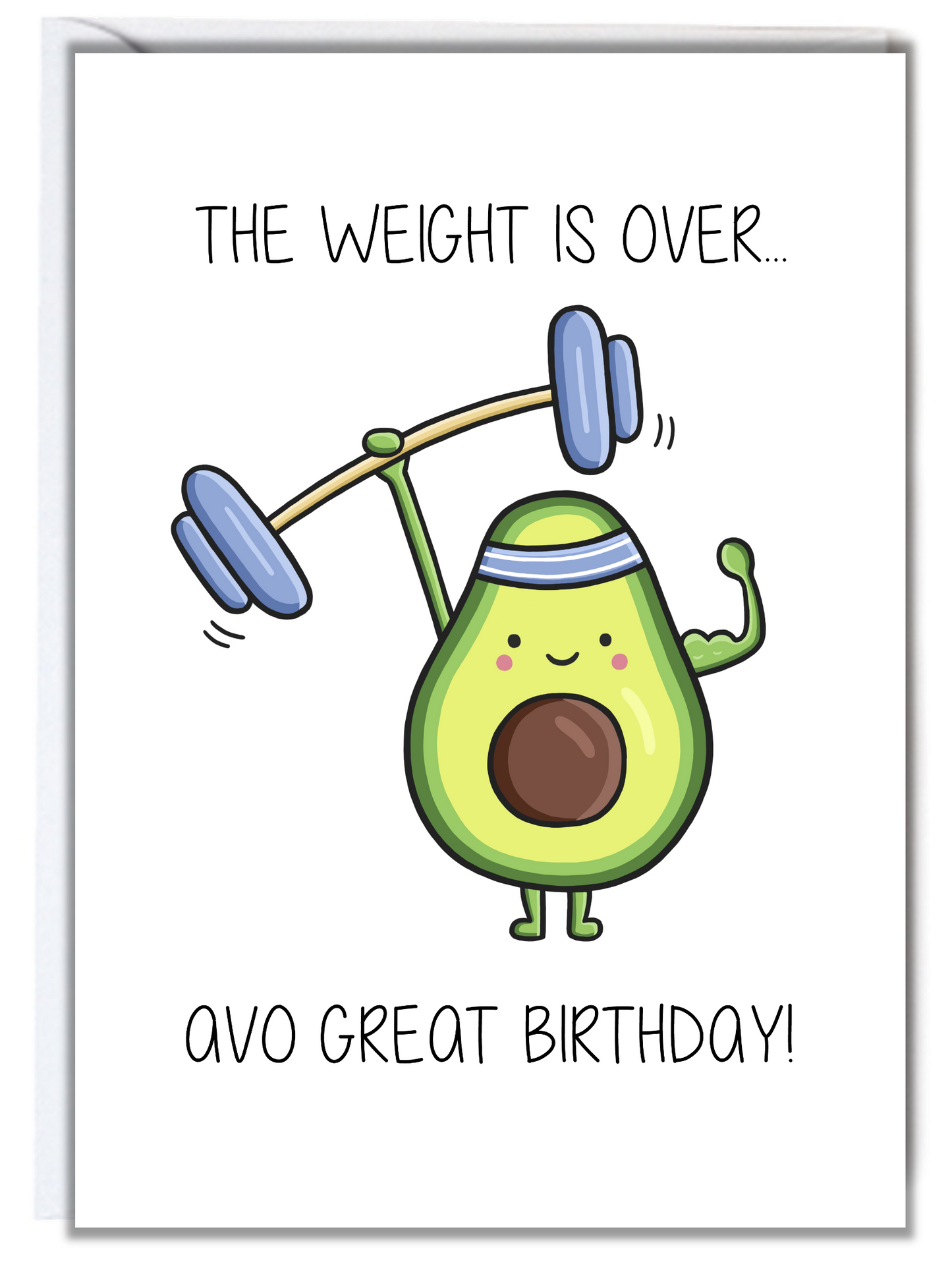 Gym Birthday Card