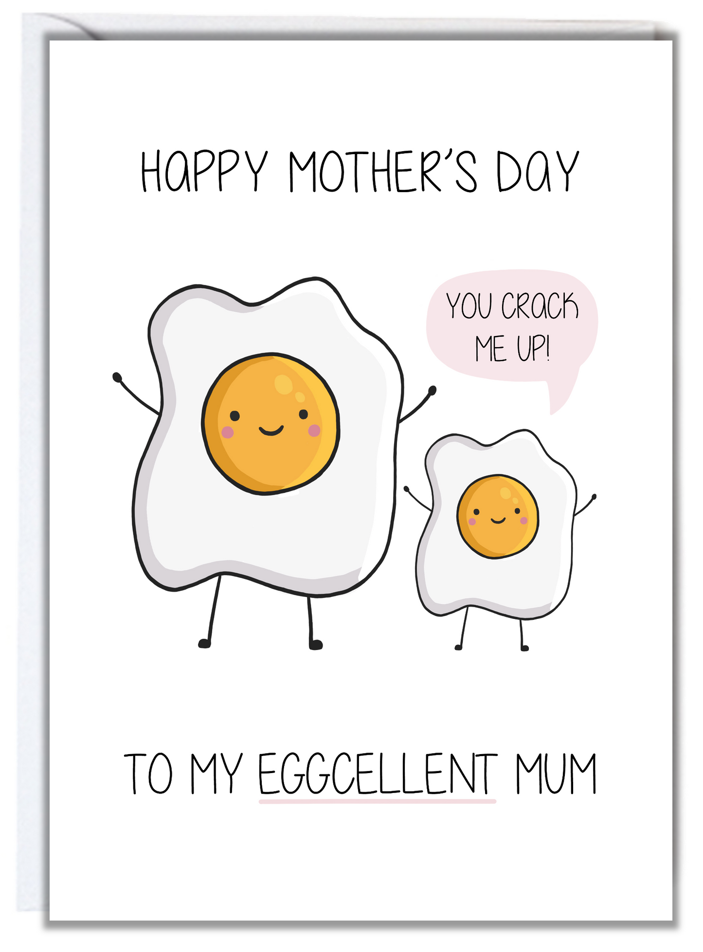 Eggcellent Mother's Day Card