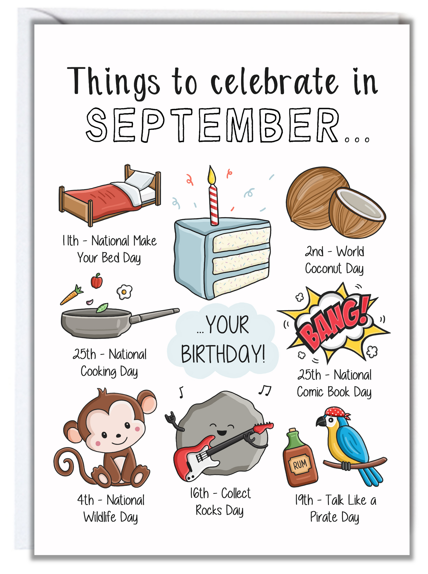 September Birthday Card
