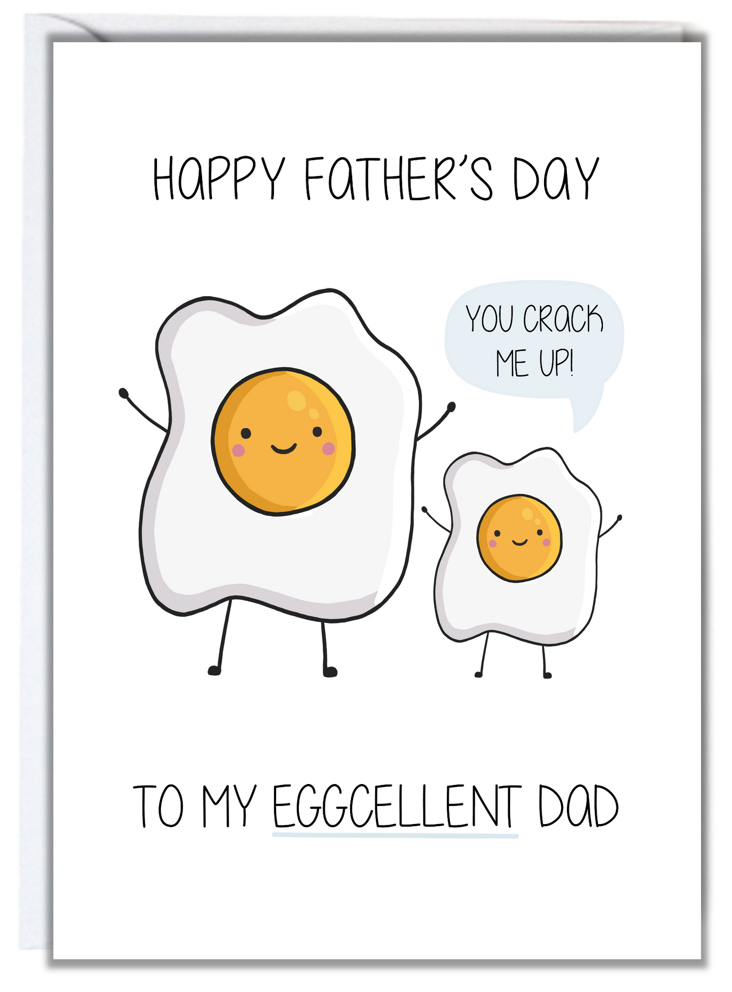 Eggcellent Father's Day Card