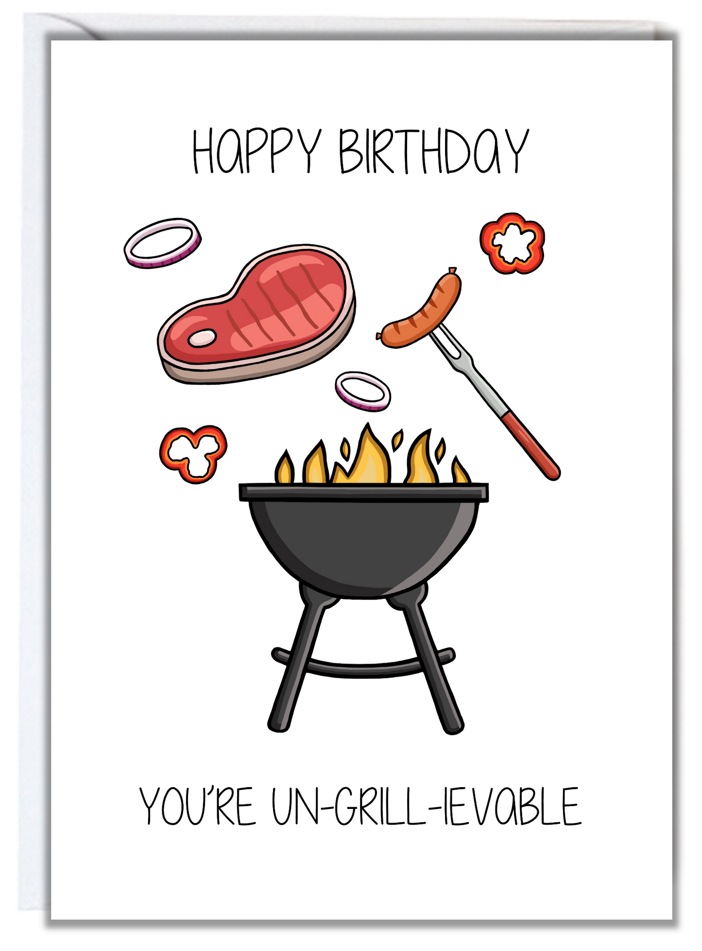 BBQ Birthday Card