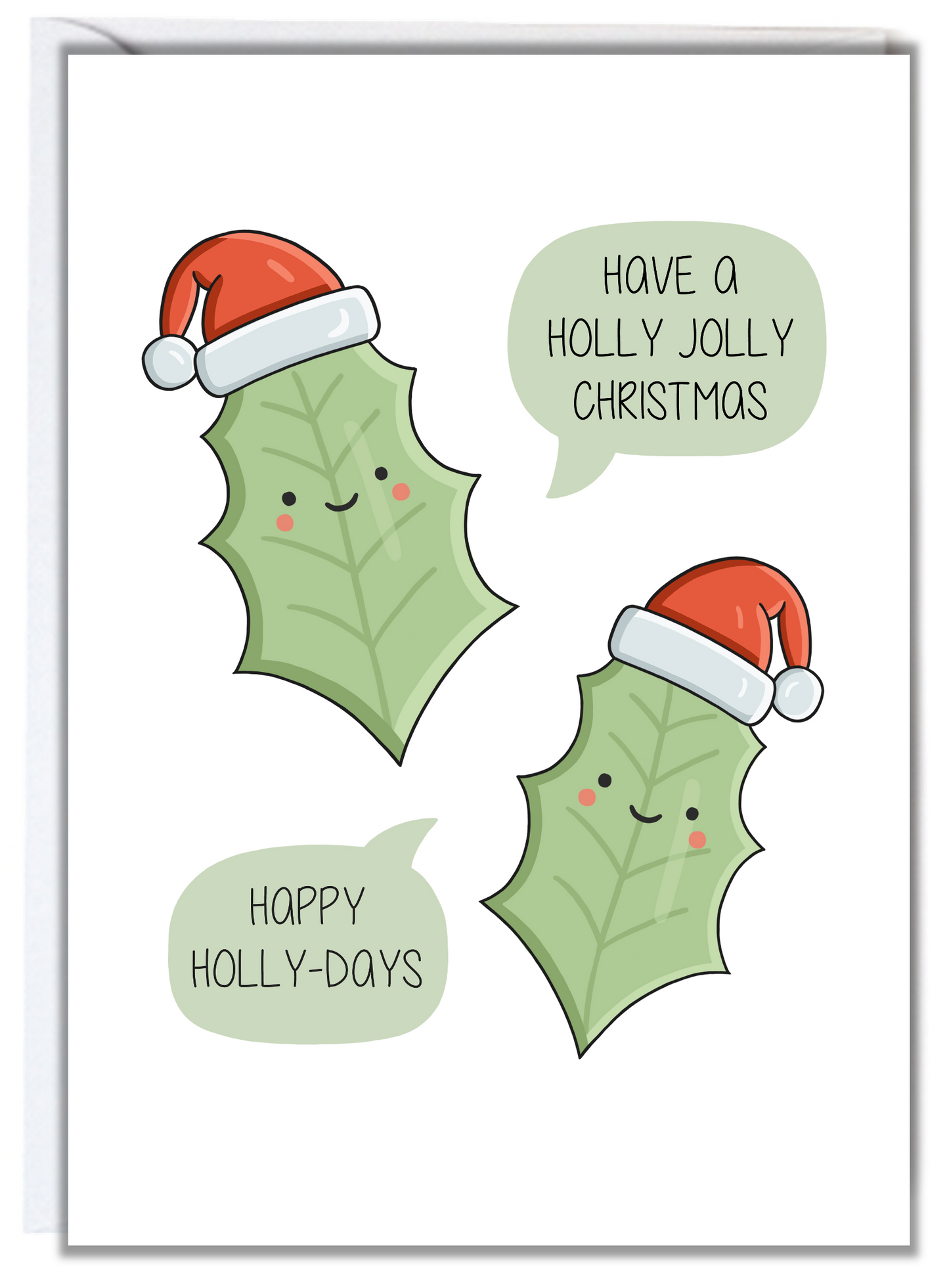 Holly Jolly Christmas Card