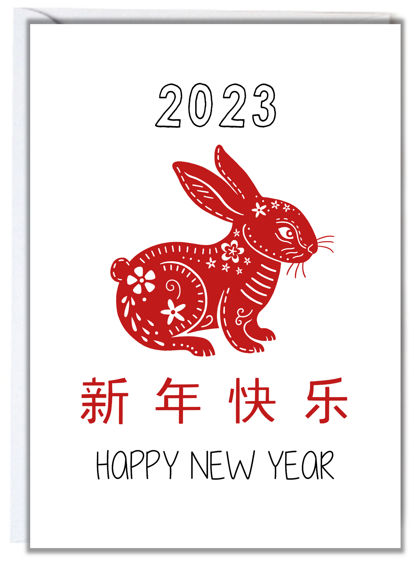 Year of the Rabbit Card