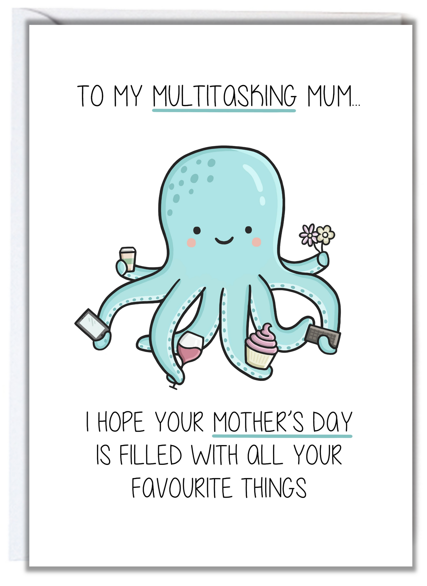 Multitasking Mother's Day Card