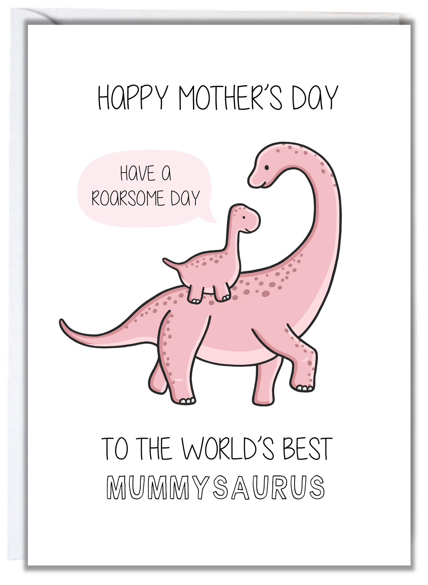 Mummysaurus Mother's Day Card