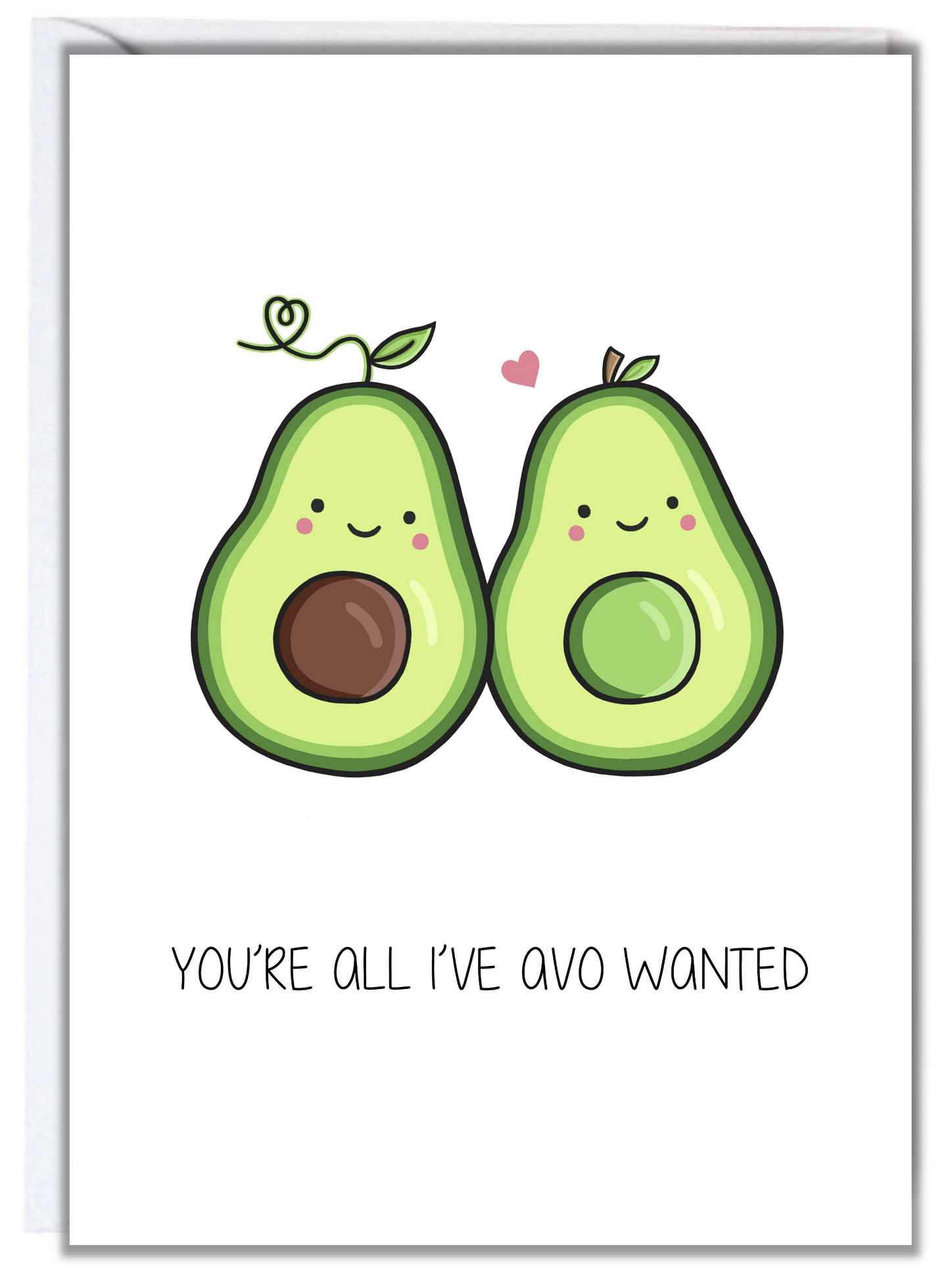 Avocado Anniversary Card