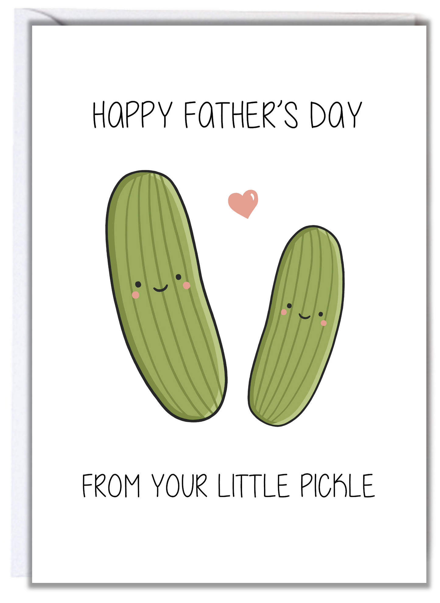 Little Pickle Father's Day Card