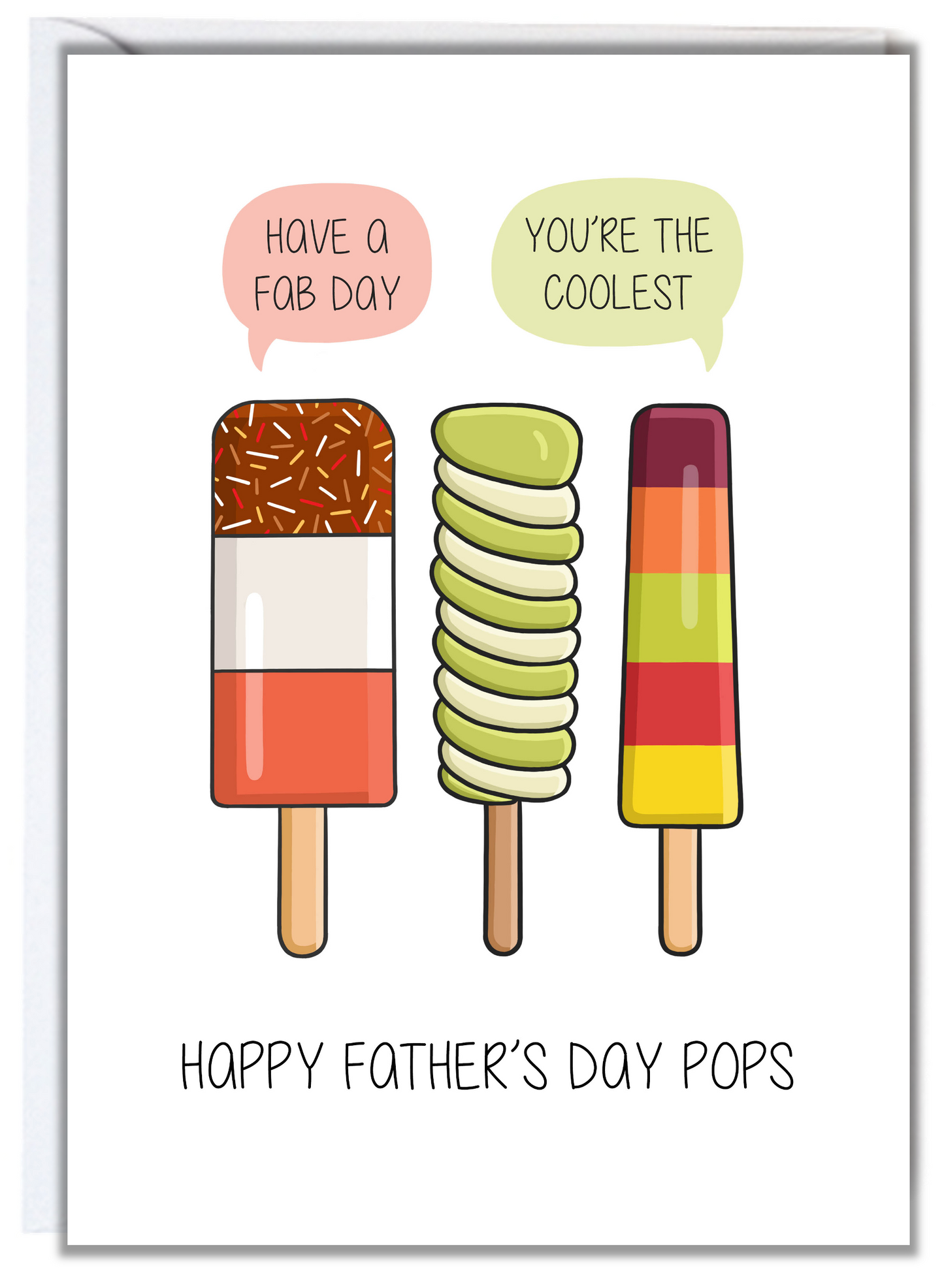 Coolest Pops Father's Day Card