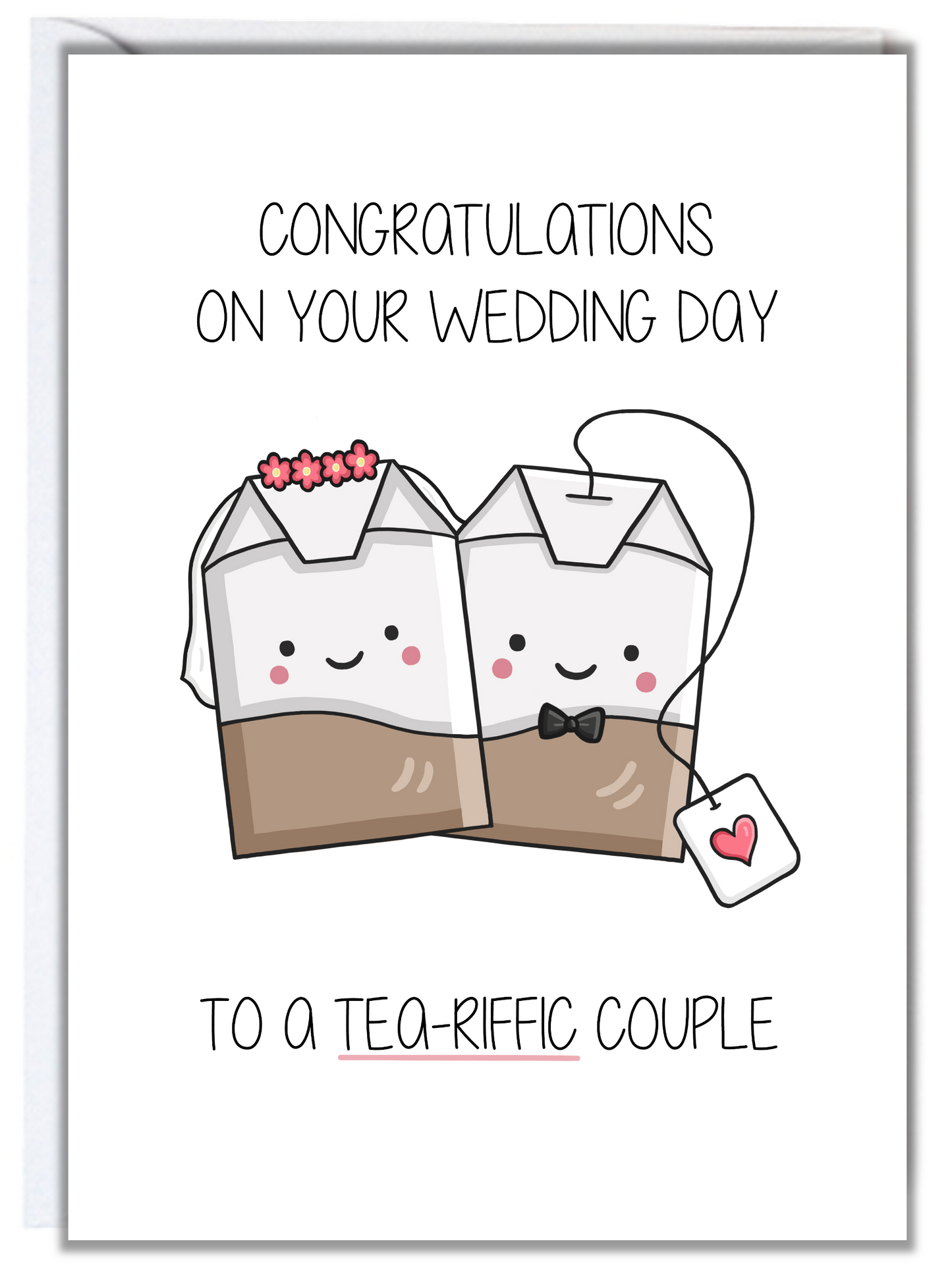 Tea Wedding Card
