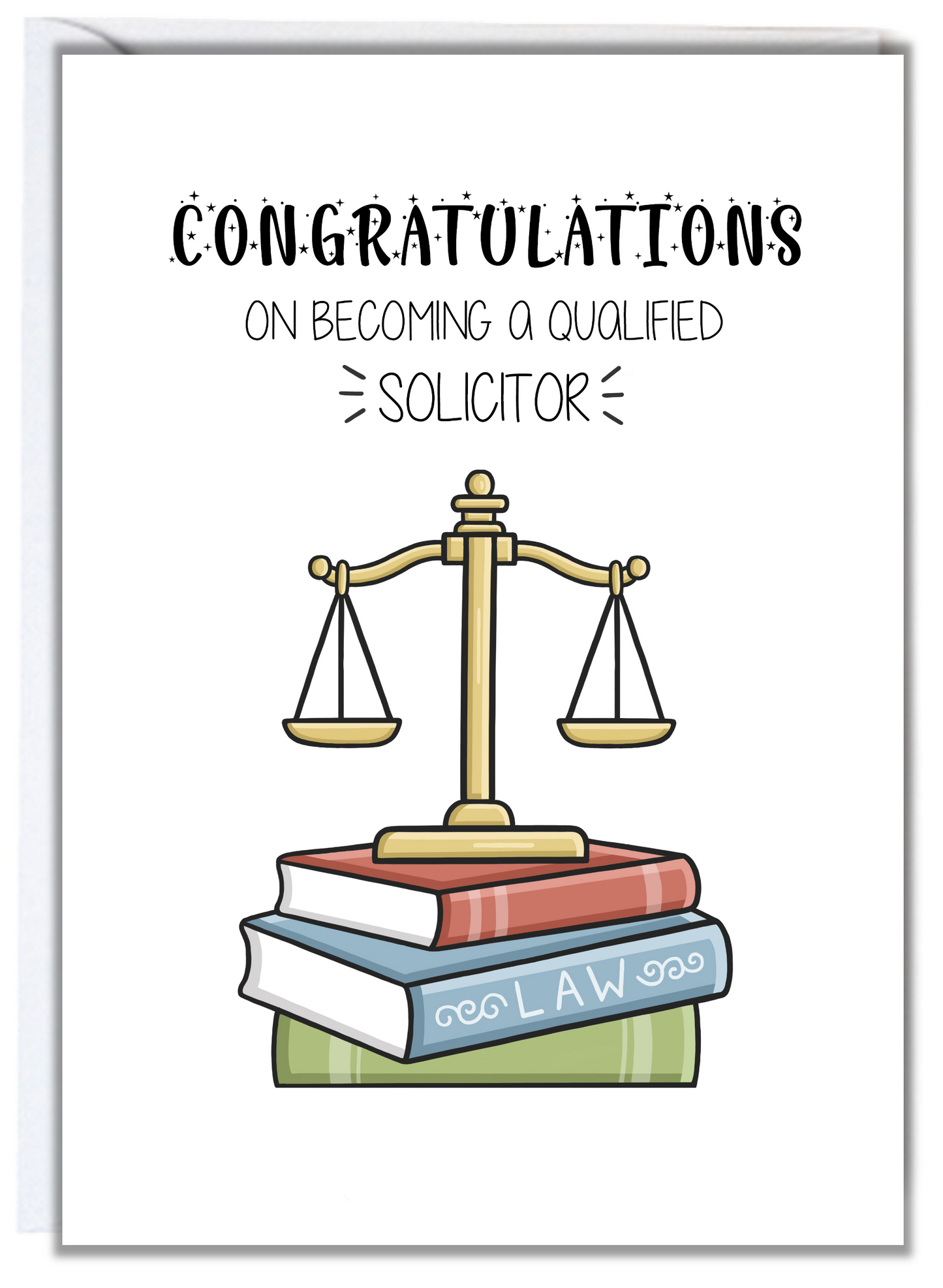Solicitor Congratulations Card