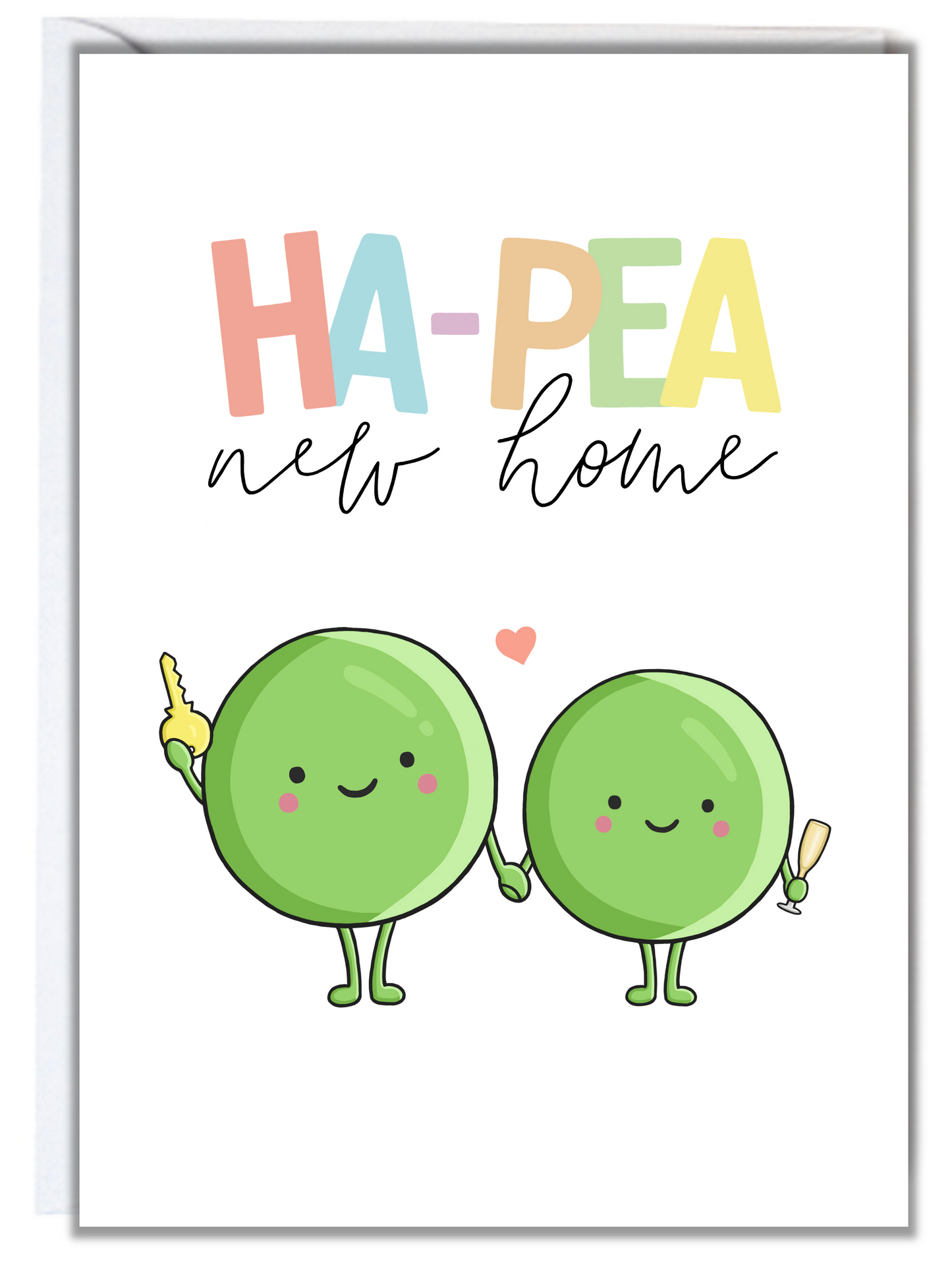 Ha-Pea New Home Card