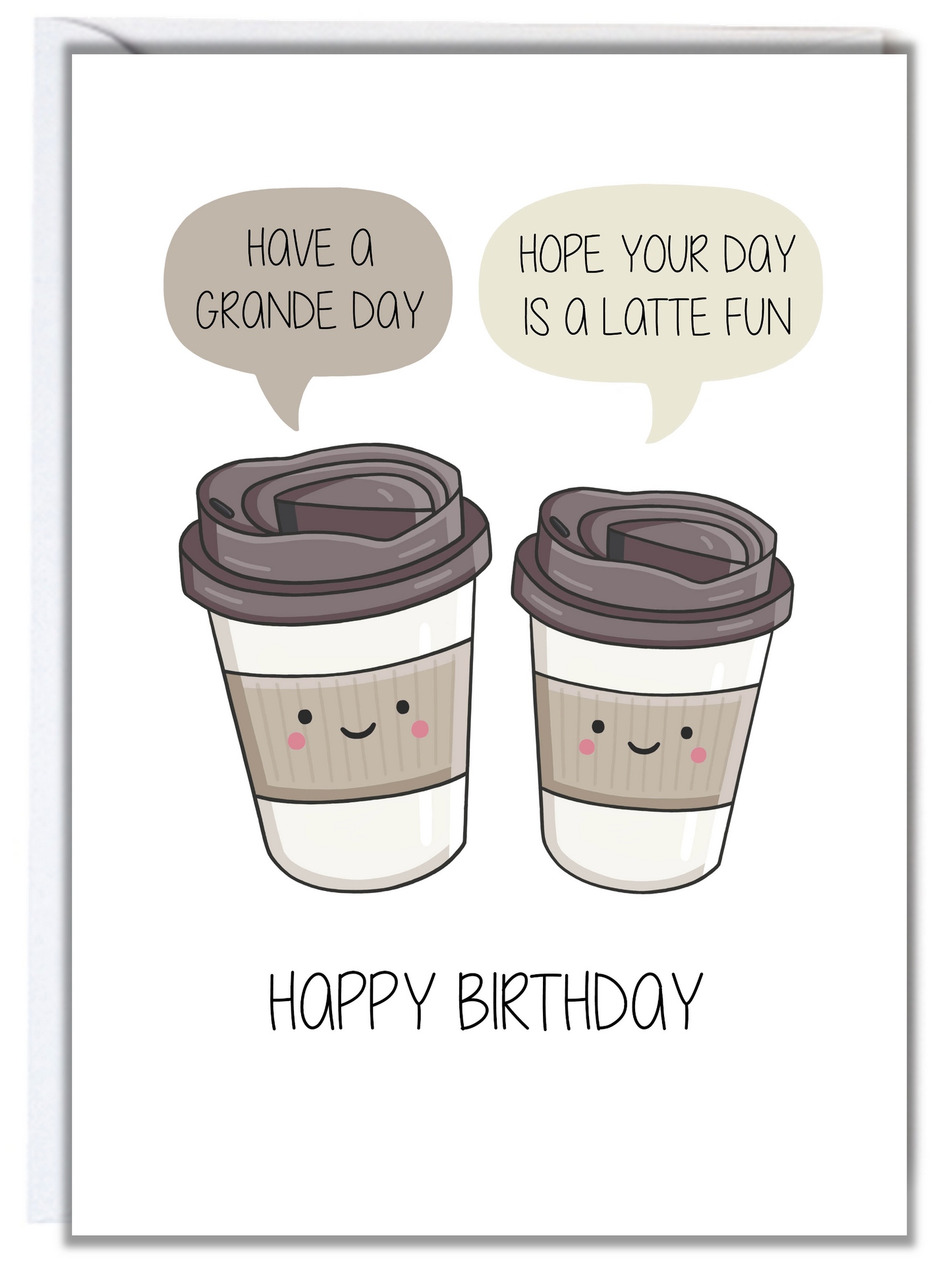 Coffee Birthday Card