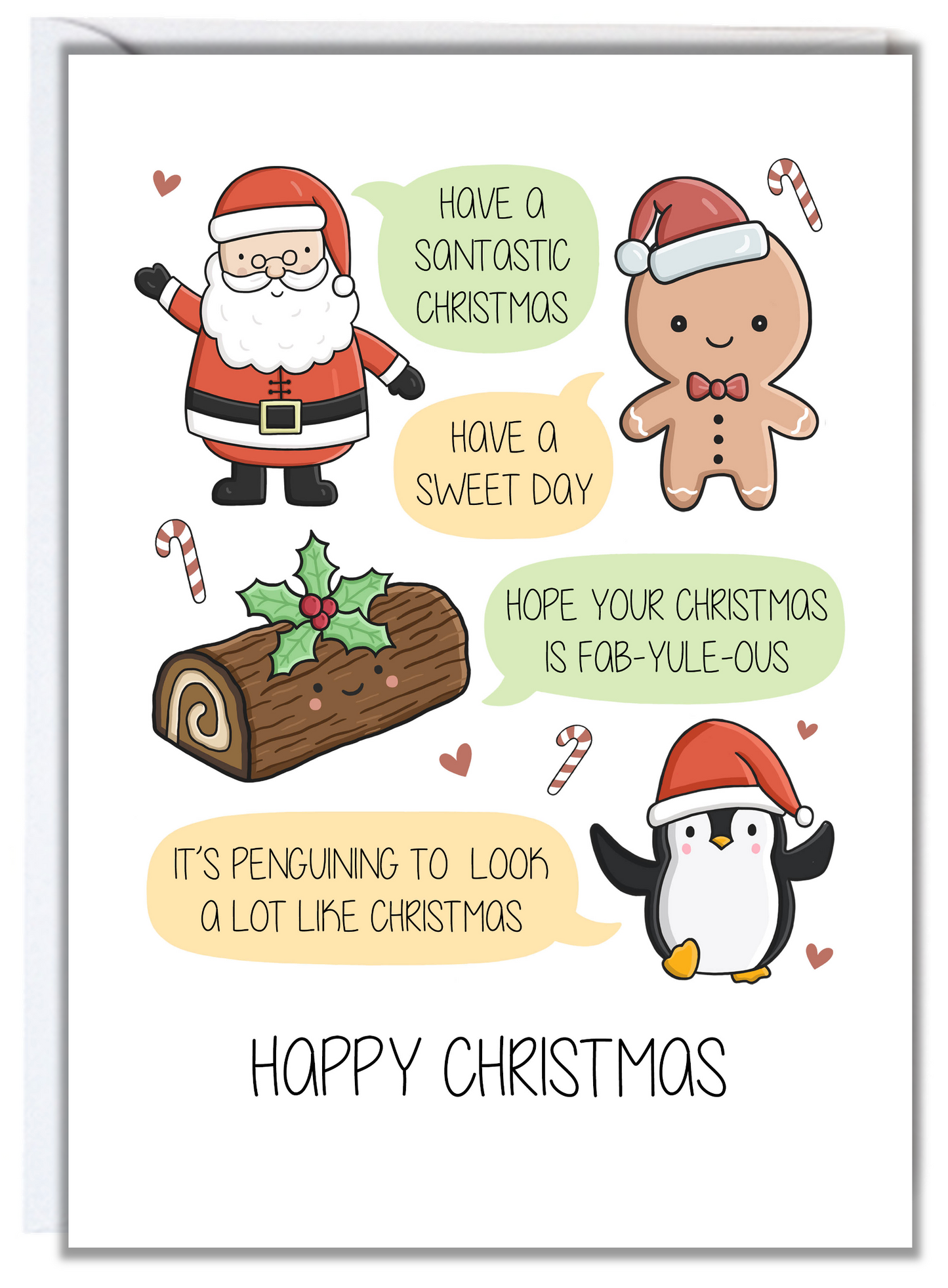 Christmas Puns Card