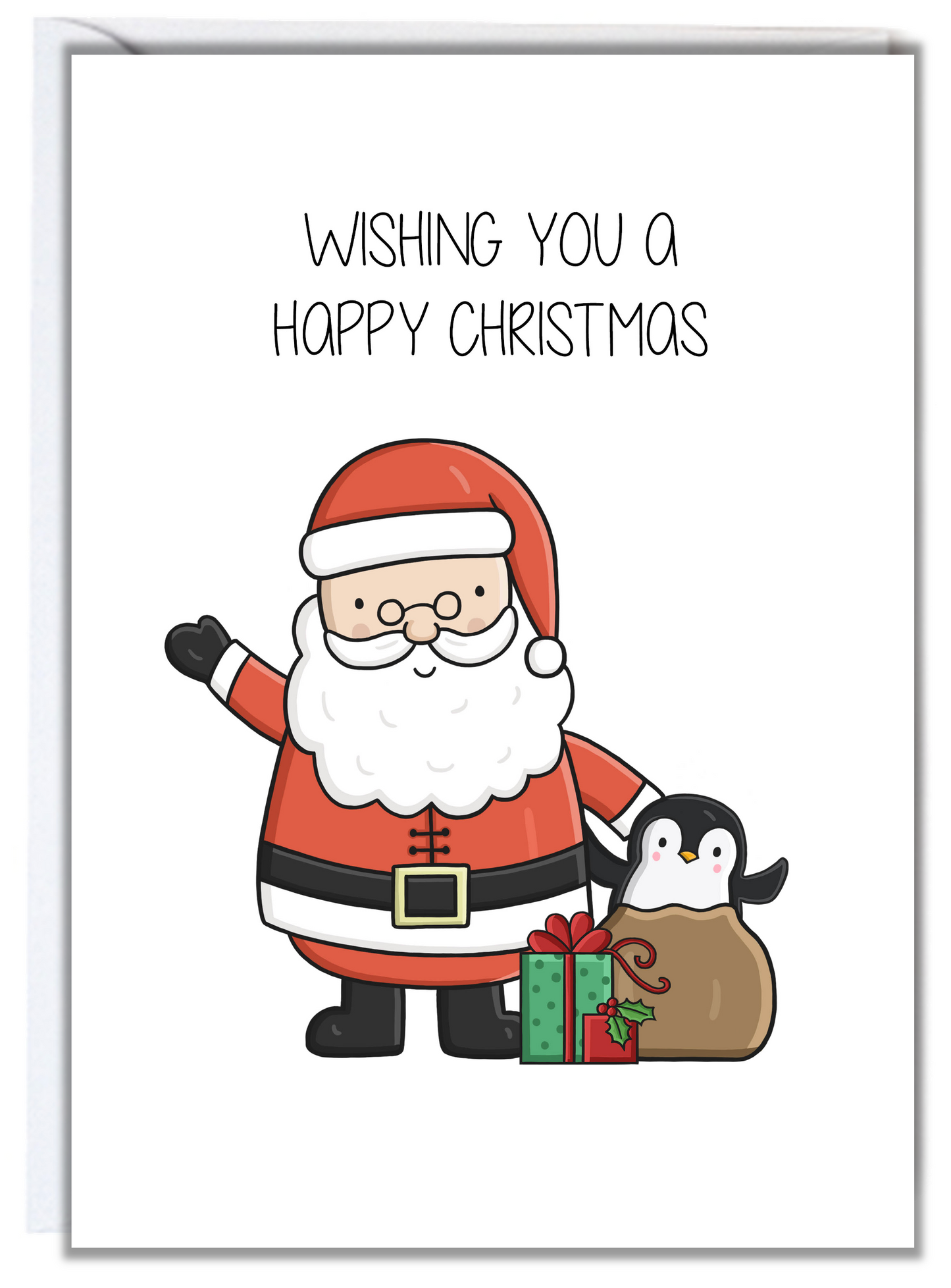 Santa Christmas Card