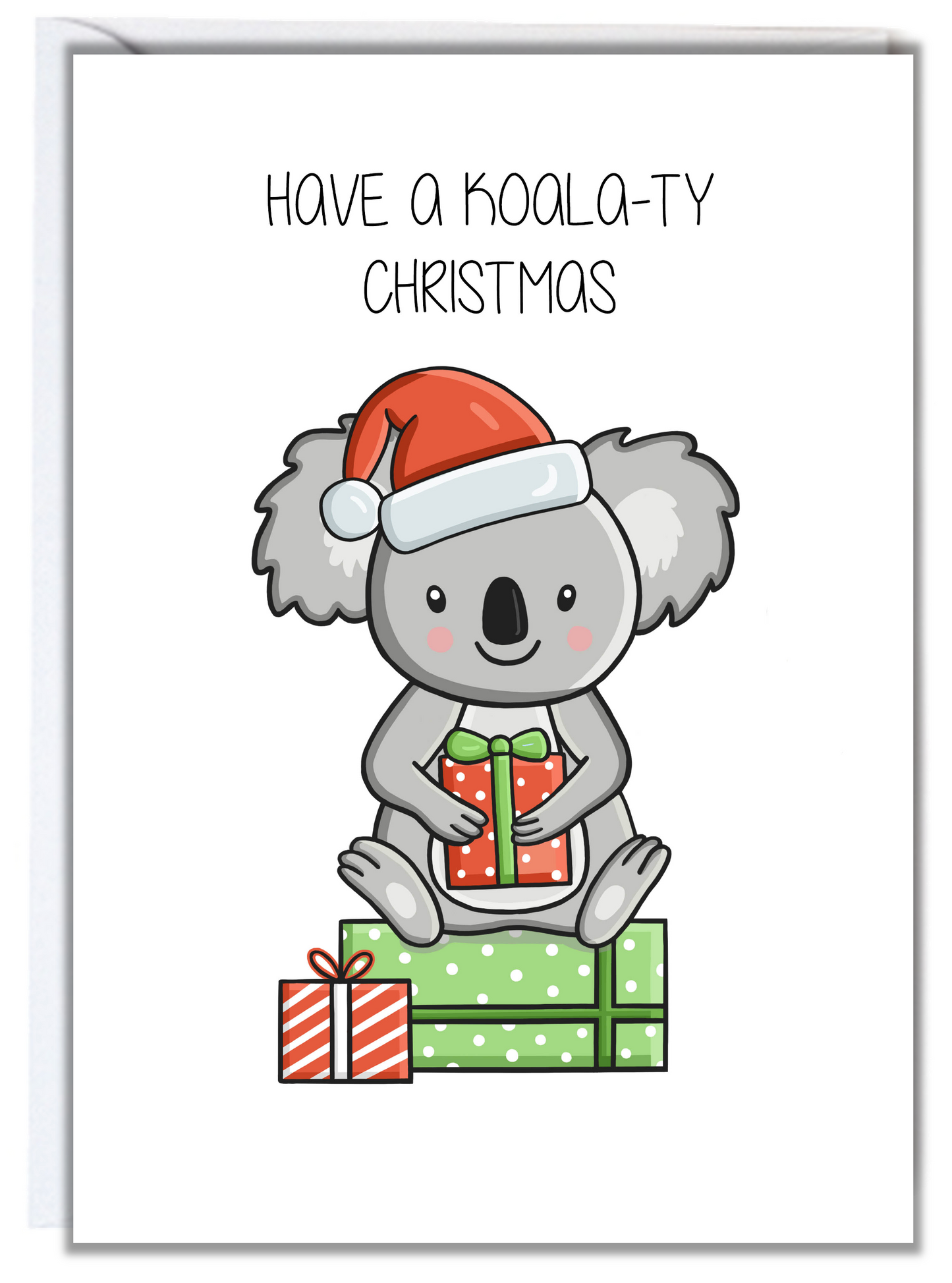 Koala-ty Christmas Card