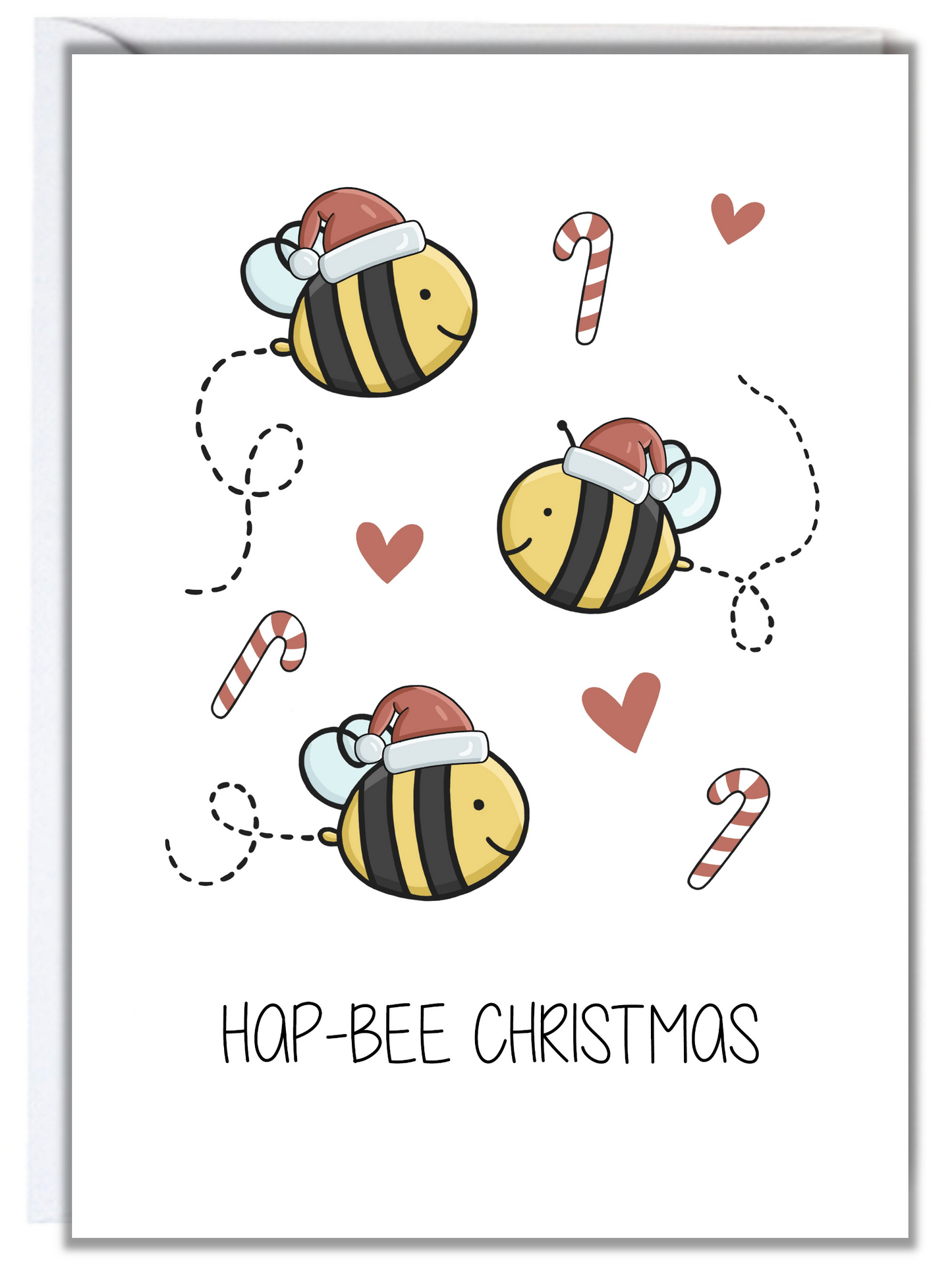 Hap-Bee Christmas Card