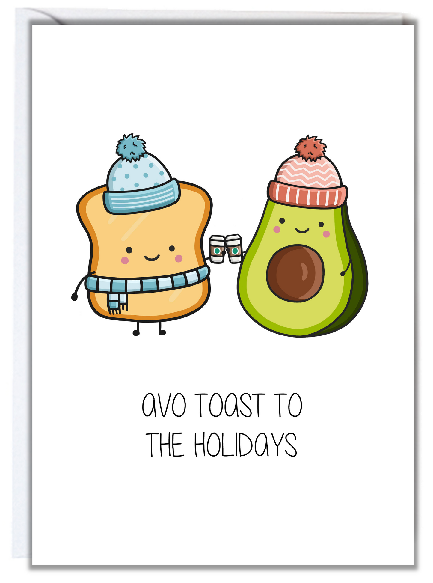 Ava Toast Christmas Card