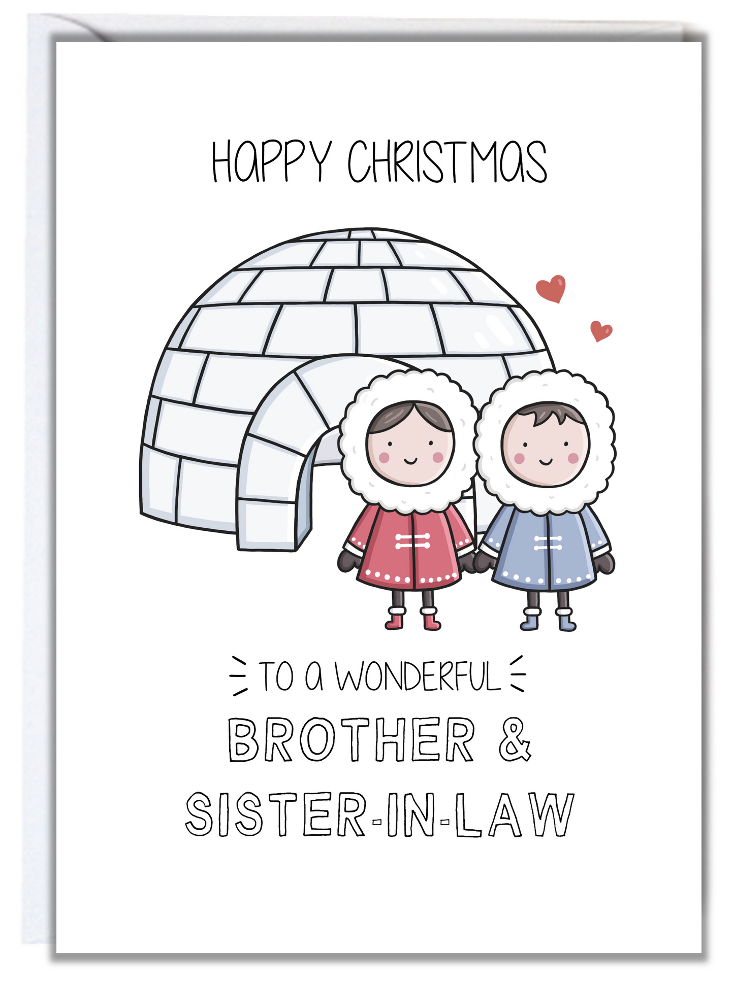 Brother & Sister-in-Law Christmas Card
