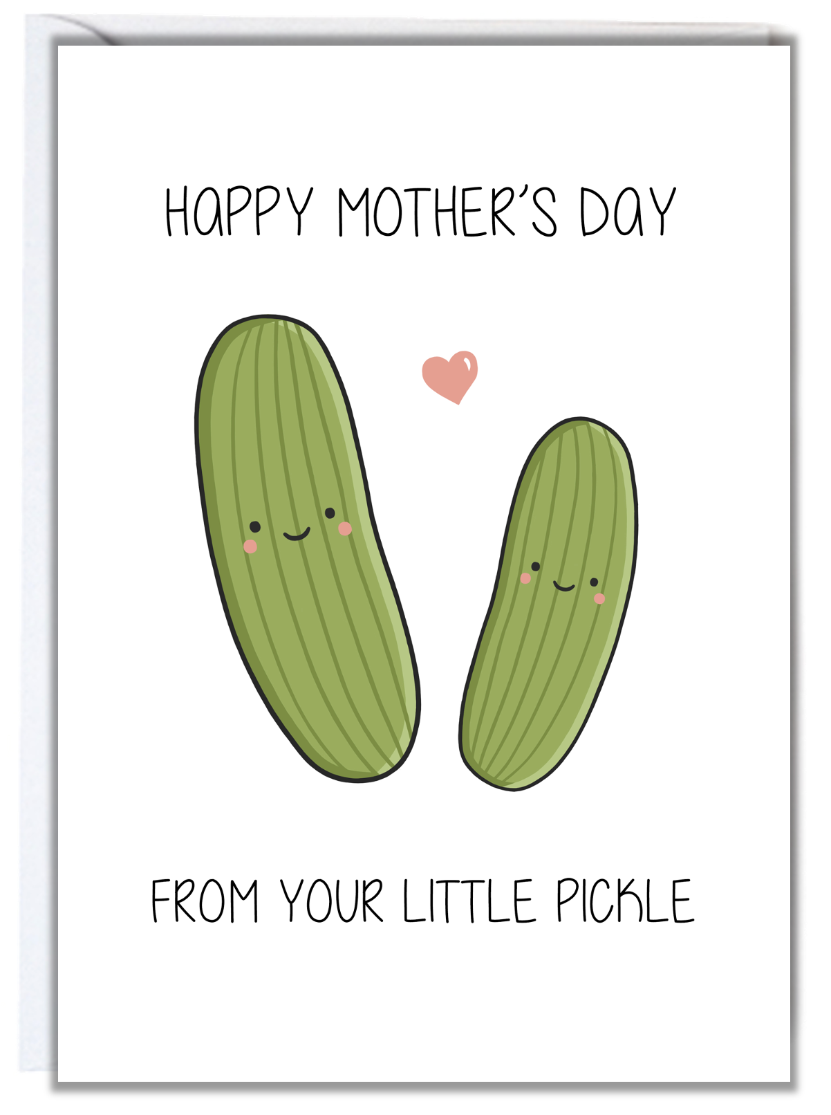 Little Pickle Mother's Day Card
