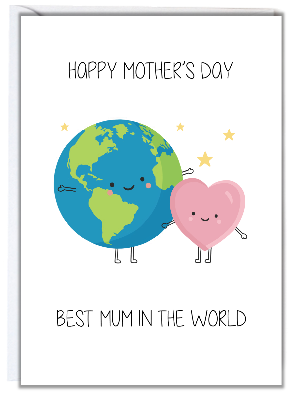 Best Mum in the World Mother's Day Card