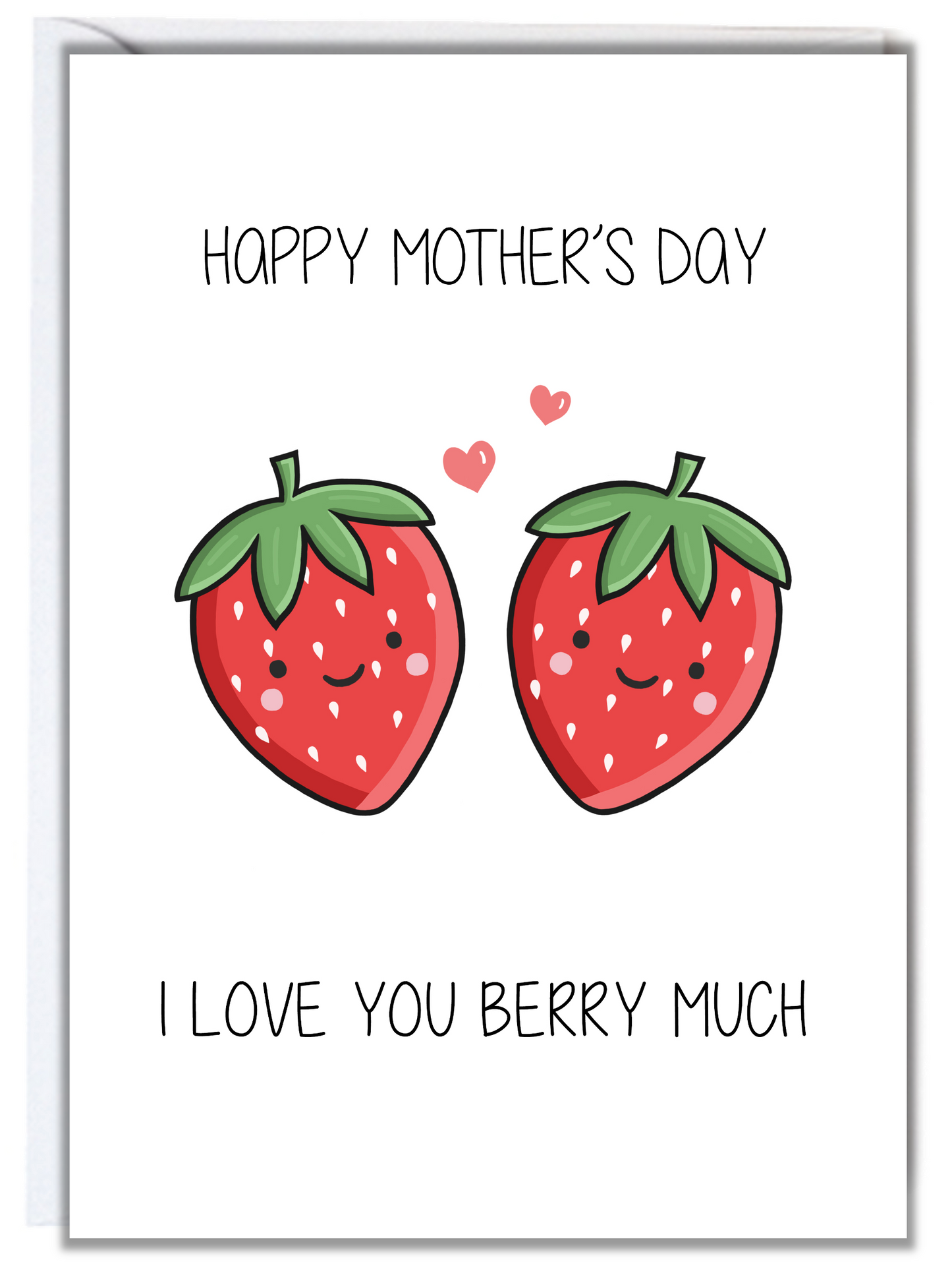 Love You Berry Much Mother's Day Card