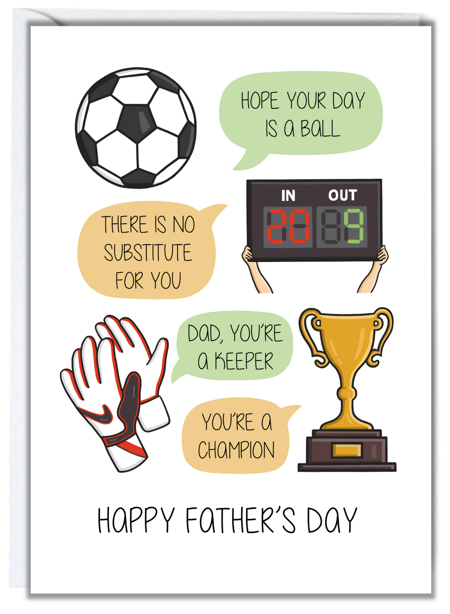 You're A Keeper Father's Day Card