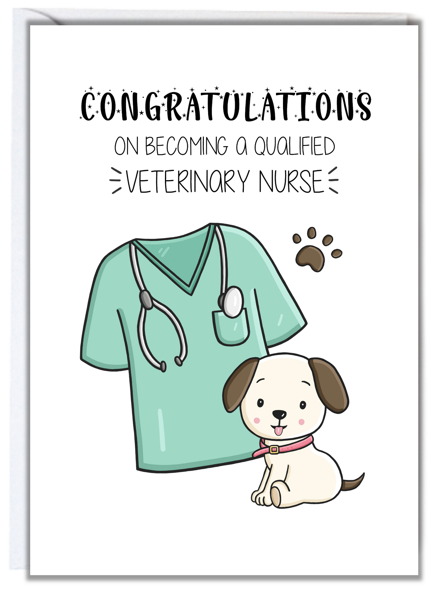 Veterinary Nurse Congratulations Card