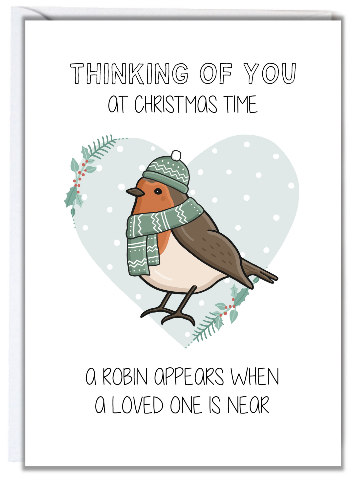 Thinking of You Christmas Card