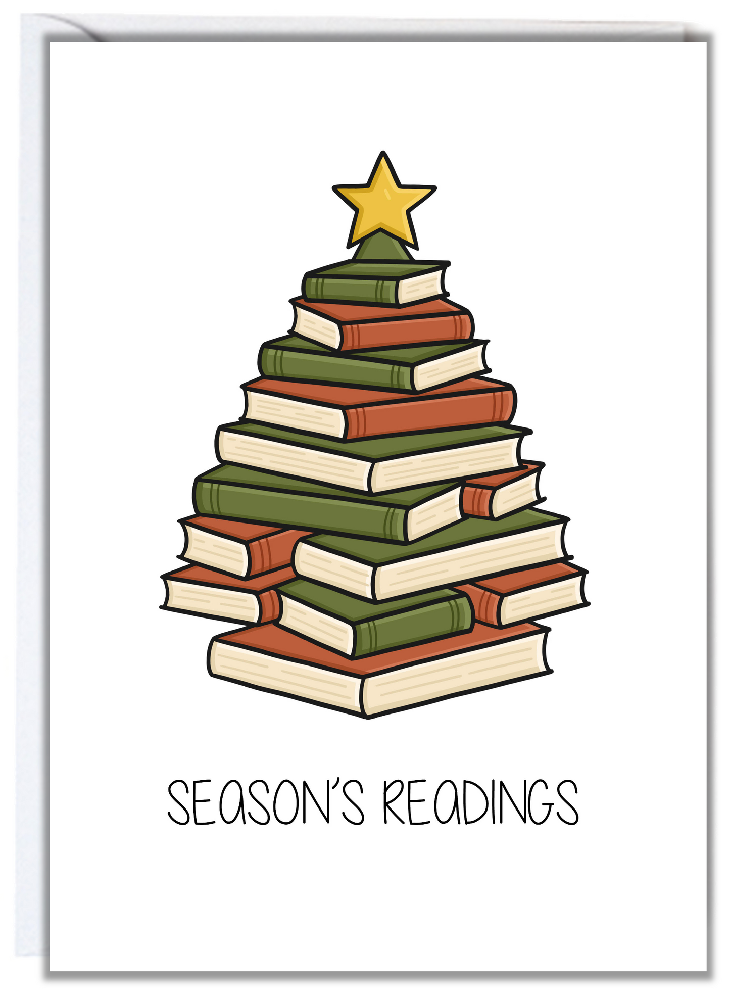 Season's Readings Christmas Card