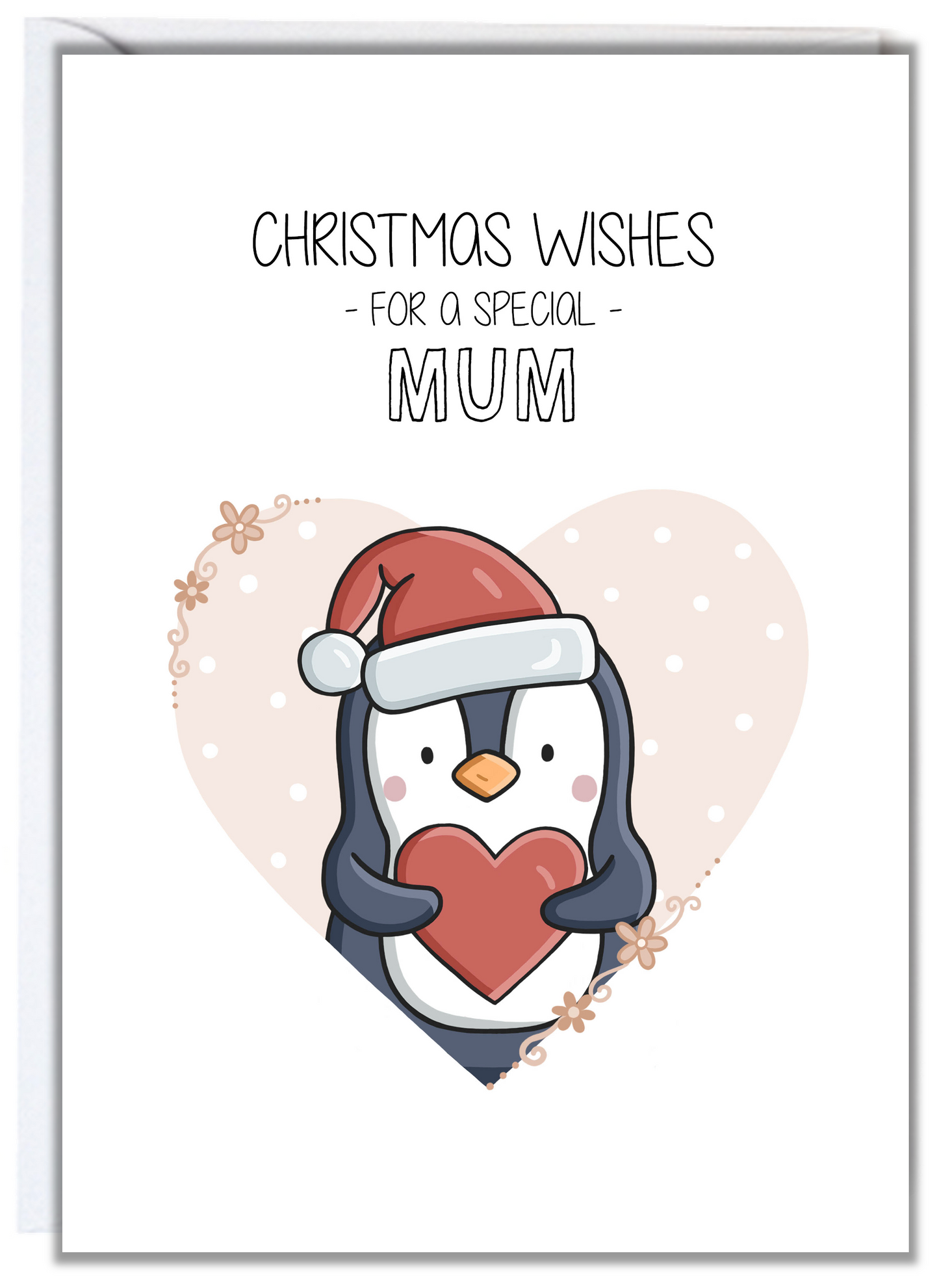 Penguin Mum Christmas Card