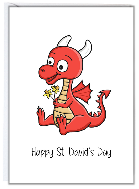 Dragon St. David's Day Card