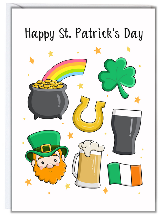 Lucky Objects St. Patrick's Day Card